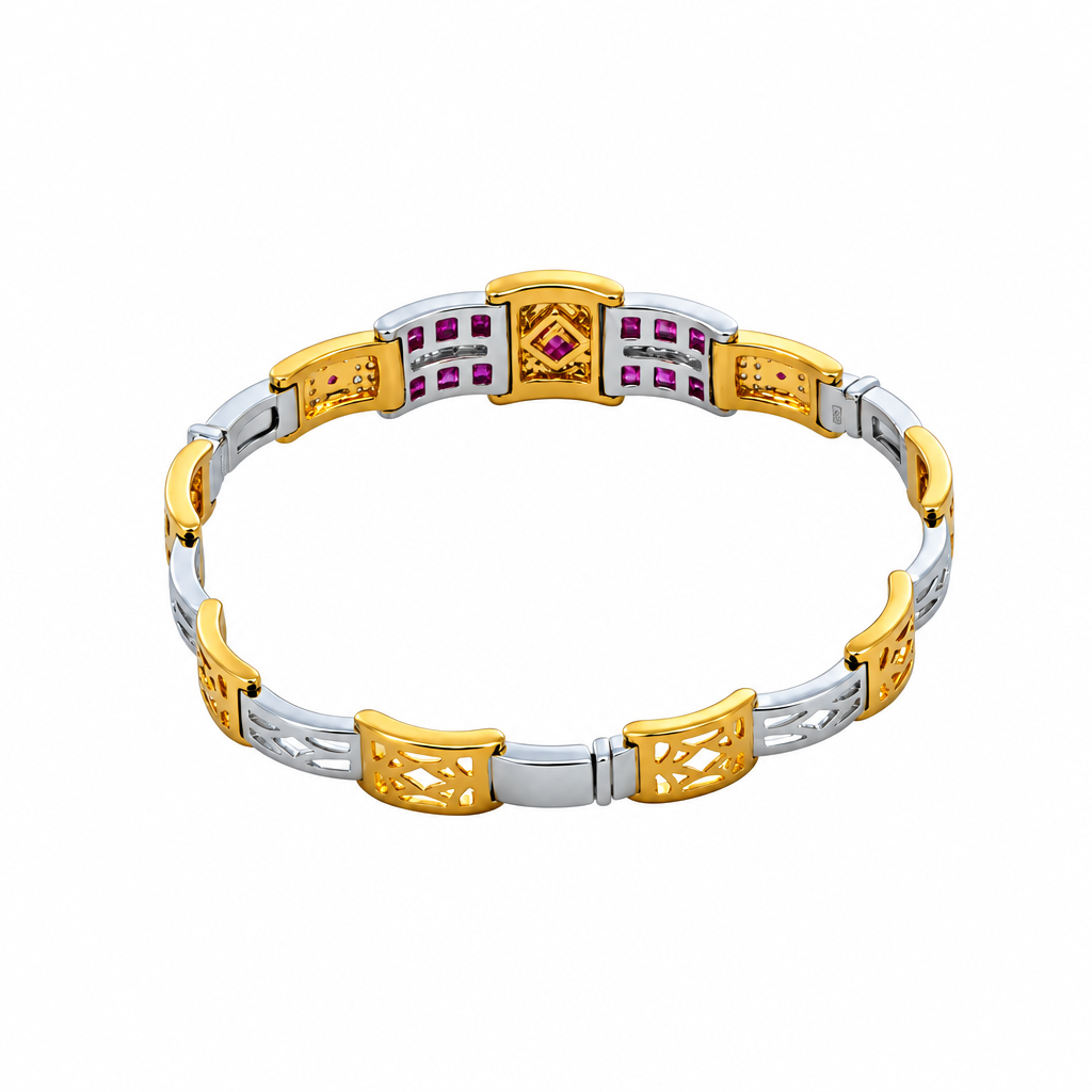 Bracciale con anello di diamanti (Diamond Ring Bracelet)