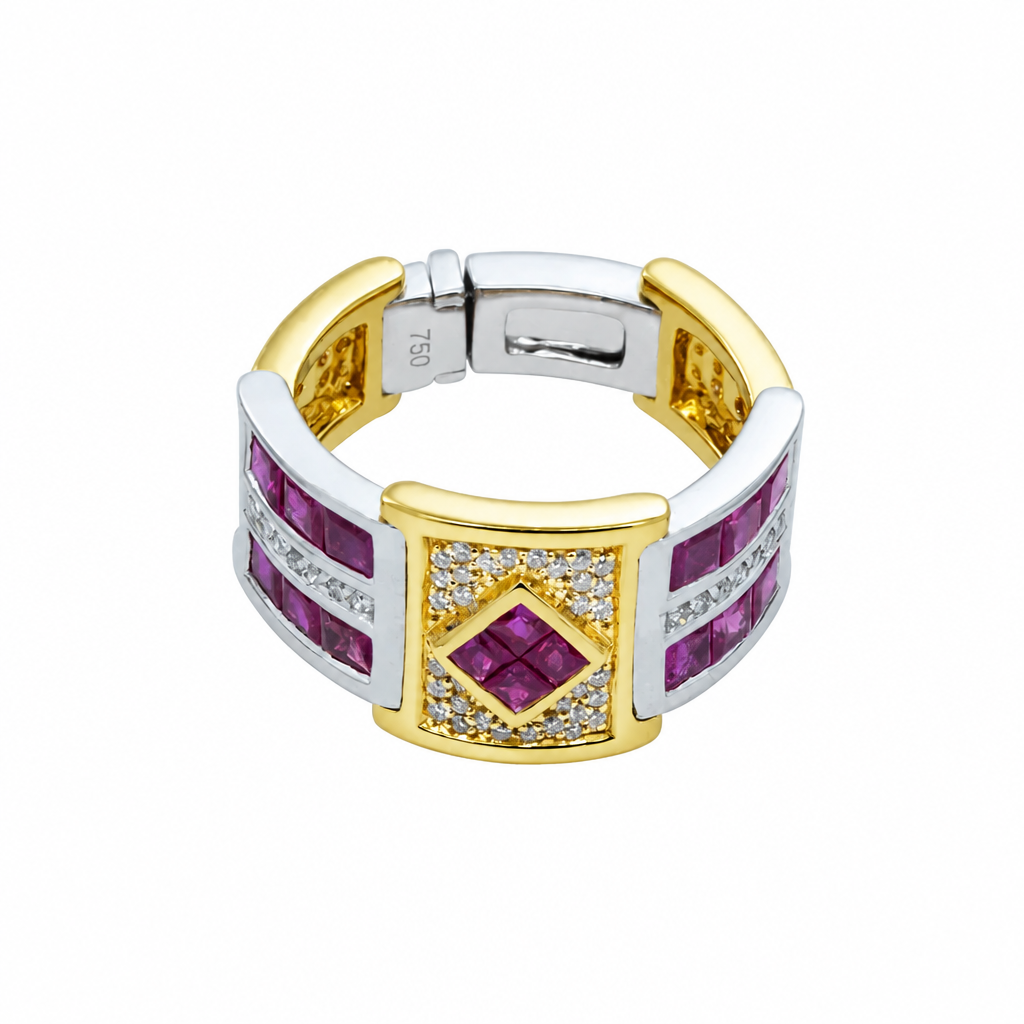 Bracciale con anello di diamanti (Diamond Ring Bracelet)