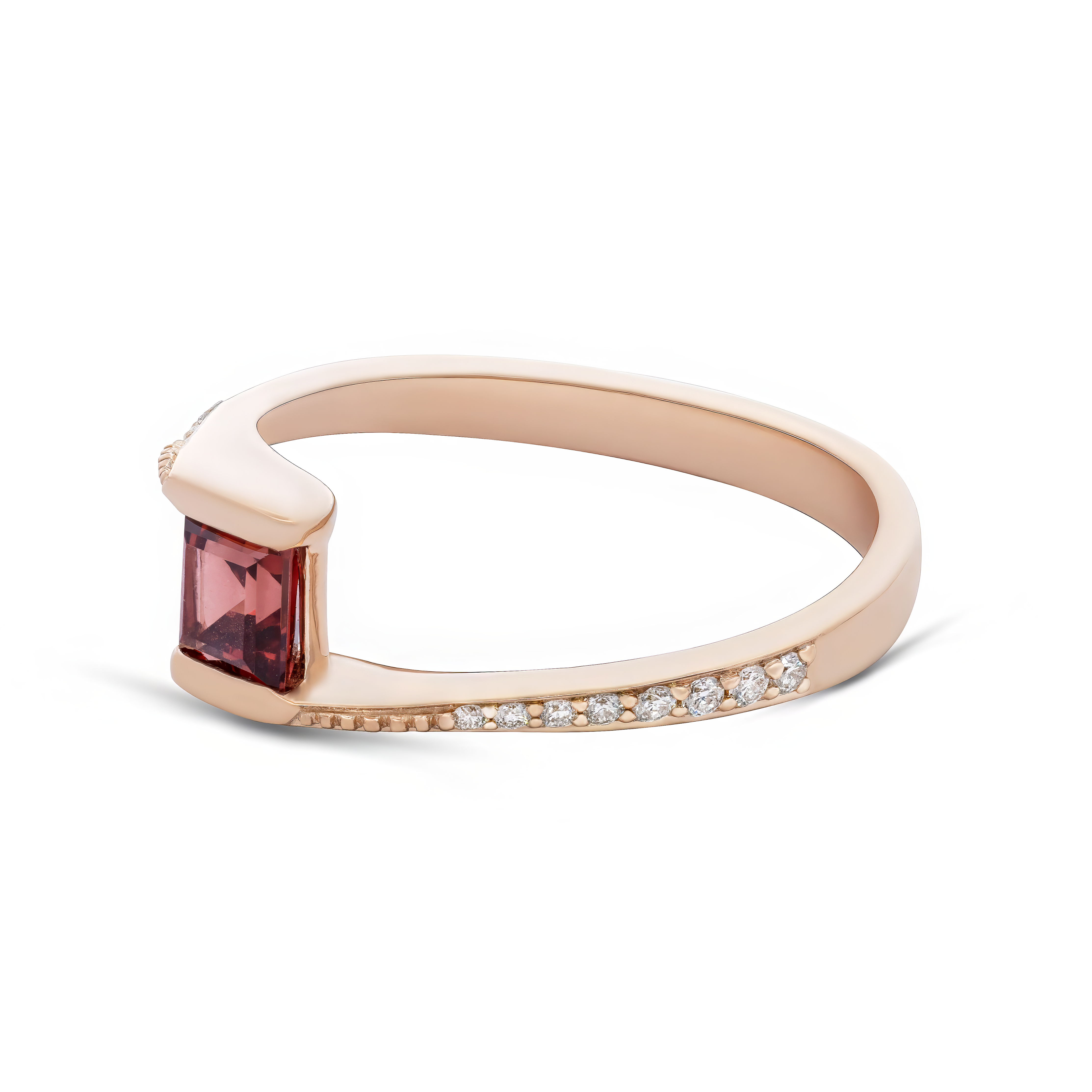 Aria Garnet Ring - Palaces Jewellery