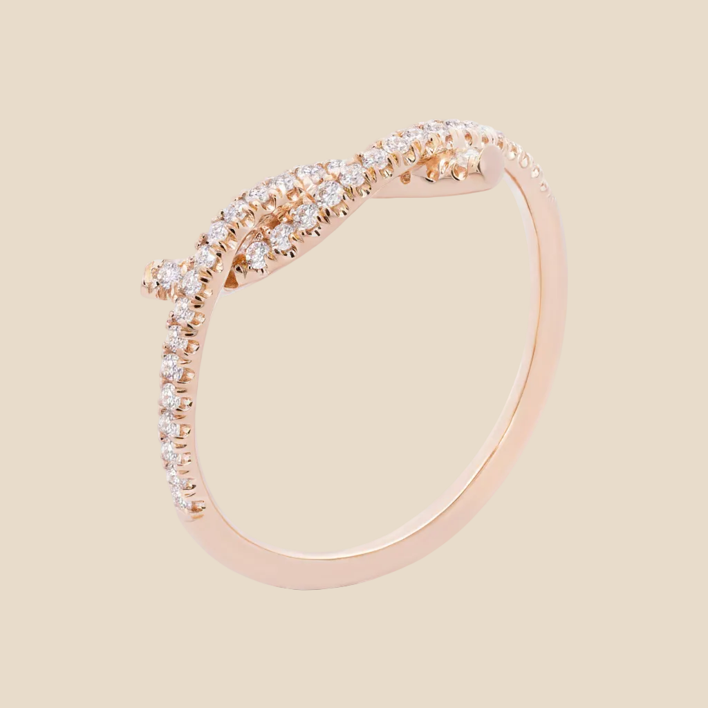 Twist Fashion Ring - Palaces Jewellery