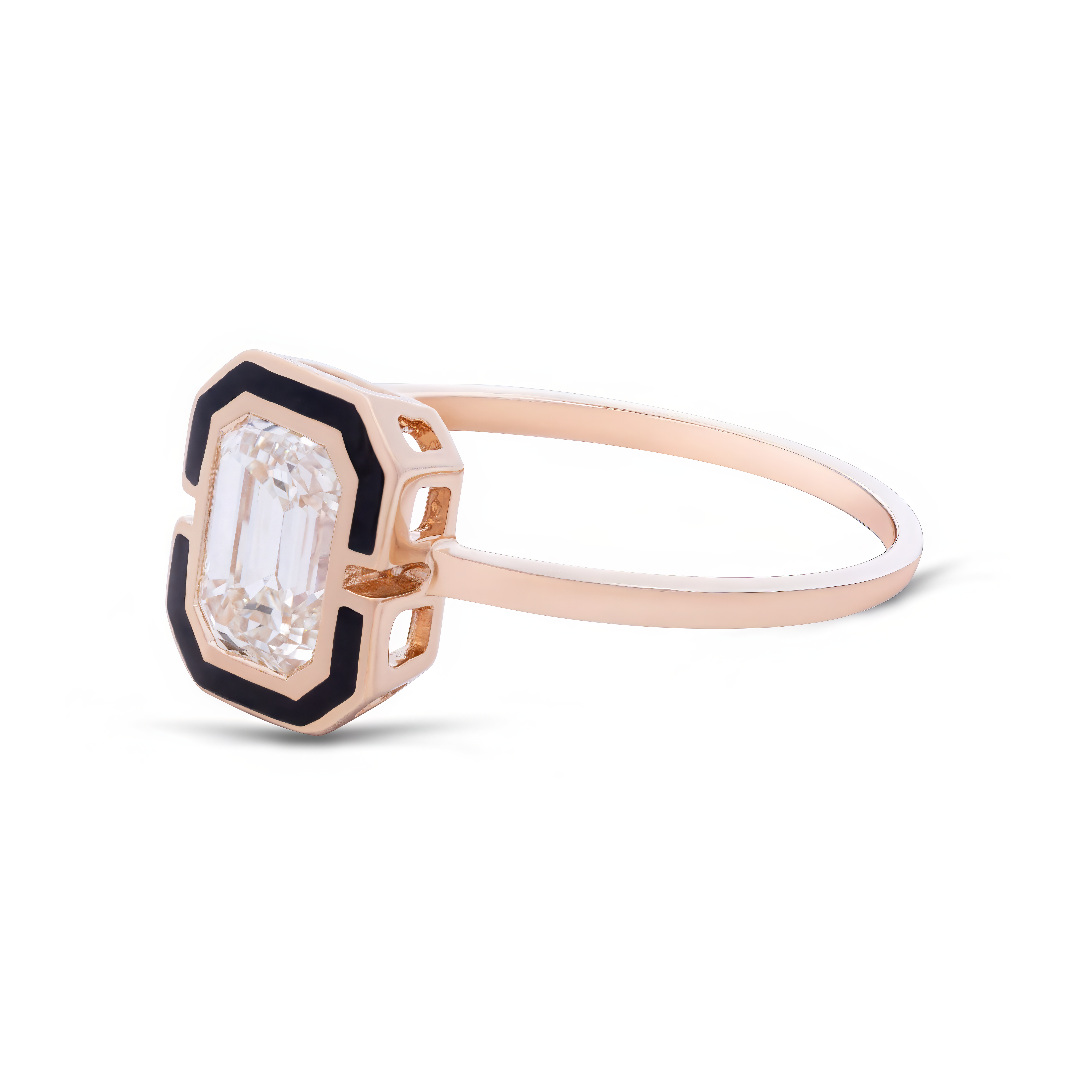 Noir Deco Ring - Palaces Jewellery