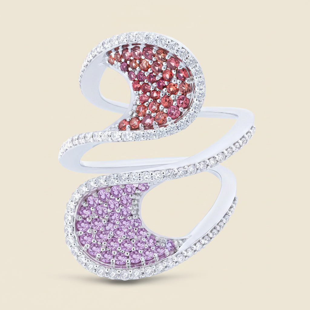 Flame Statement Ring - Palaces Jewellery