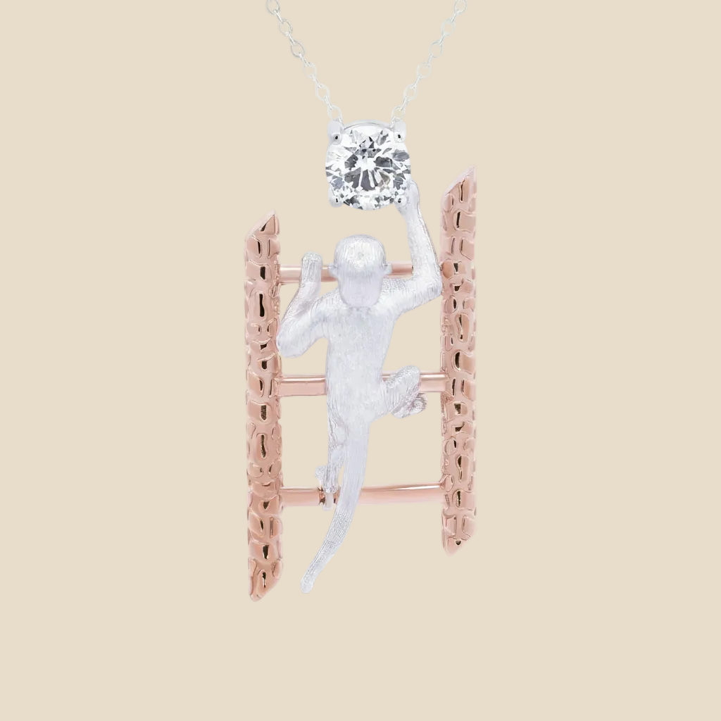 Climber Monkey Pendant