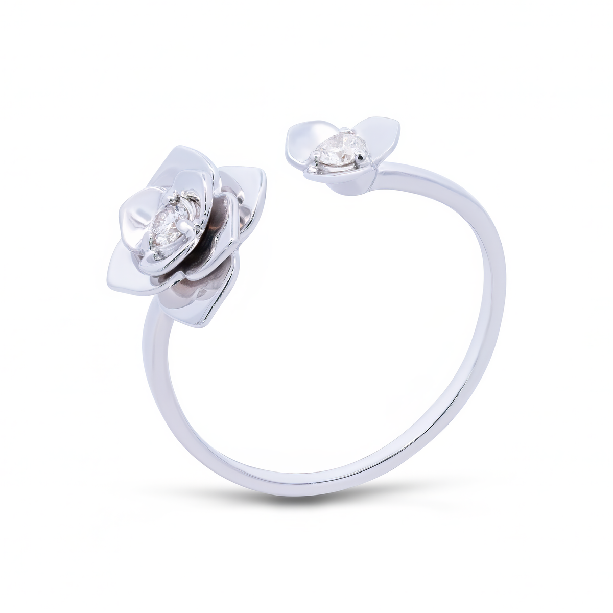 Open Rose Ring - Palaces Jewellery