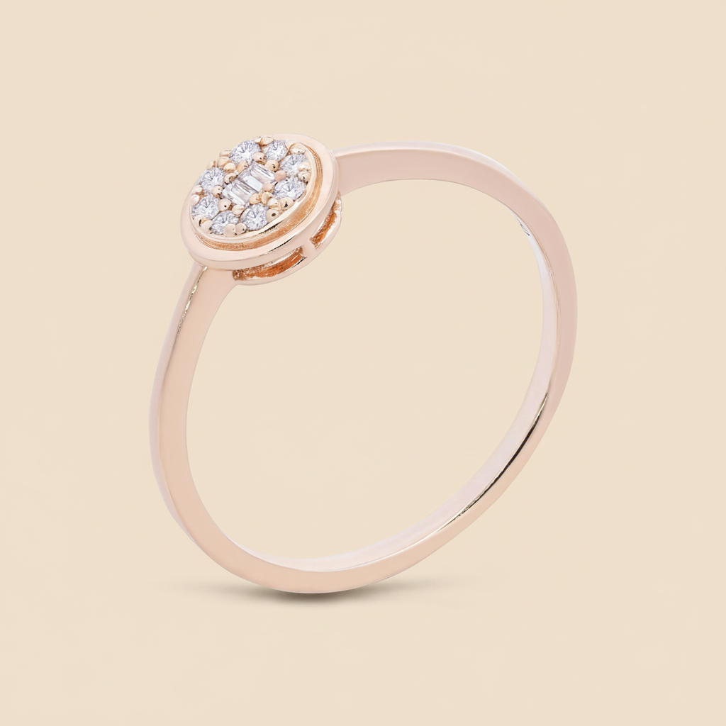 Halo Medallion Ring - Palaces Jewellery