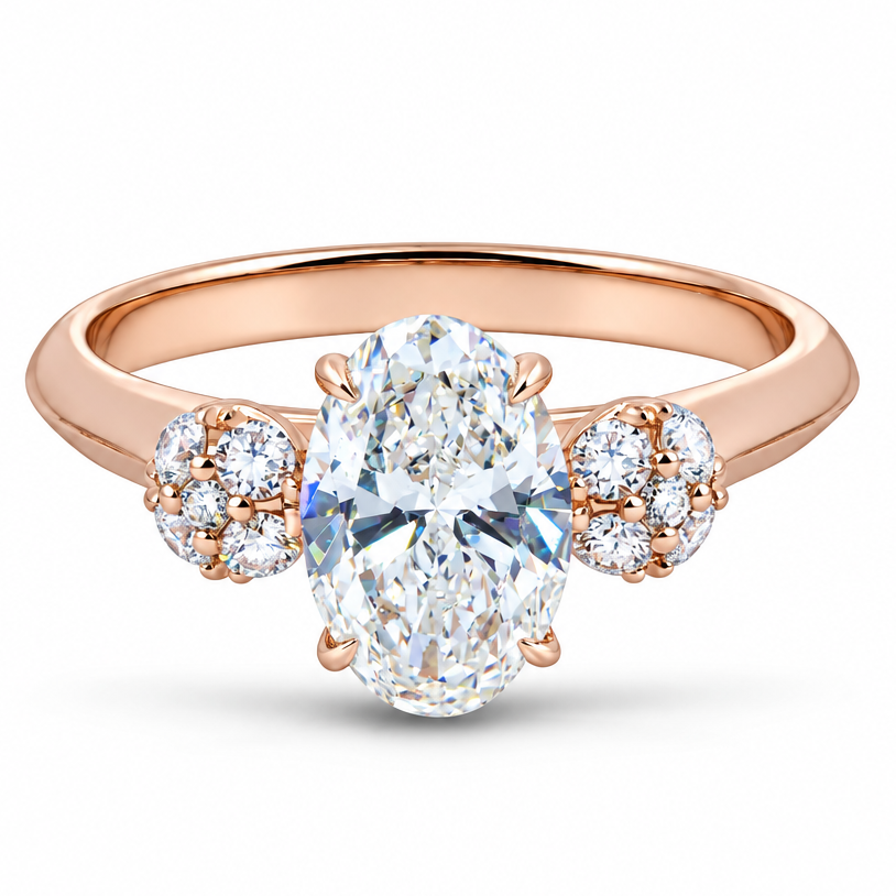 แหวนเรเดียนซ์ทรงวงรี (Oval Radiance Ring)