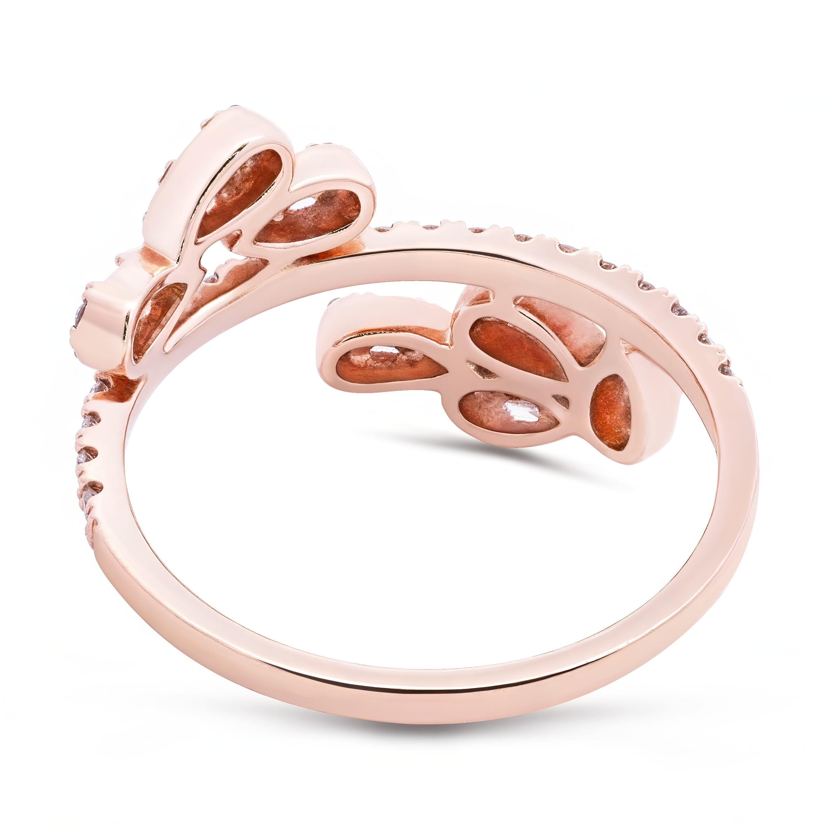 Bypass Diamond Ring - Palaces Jewellery