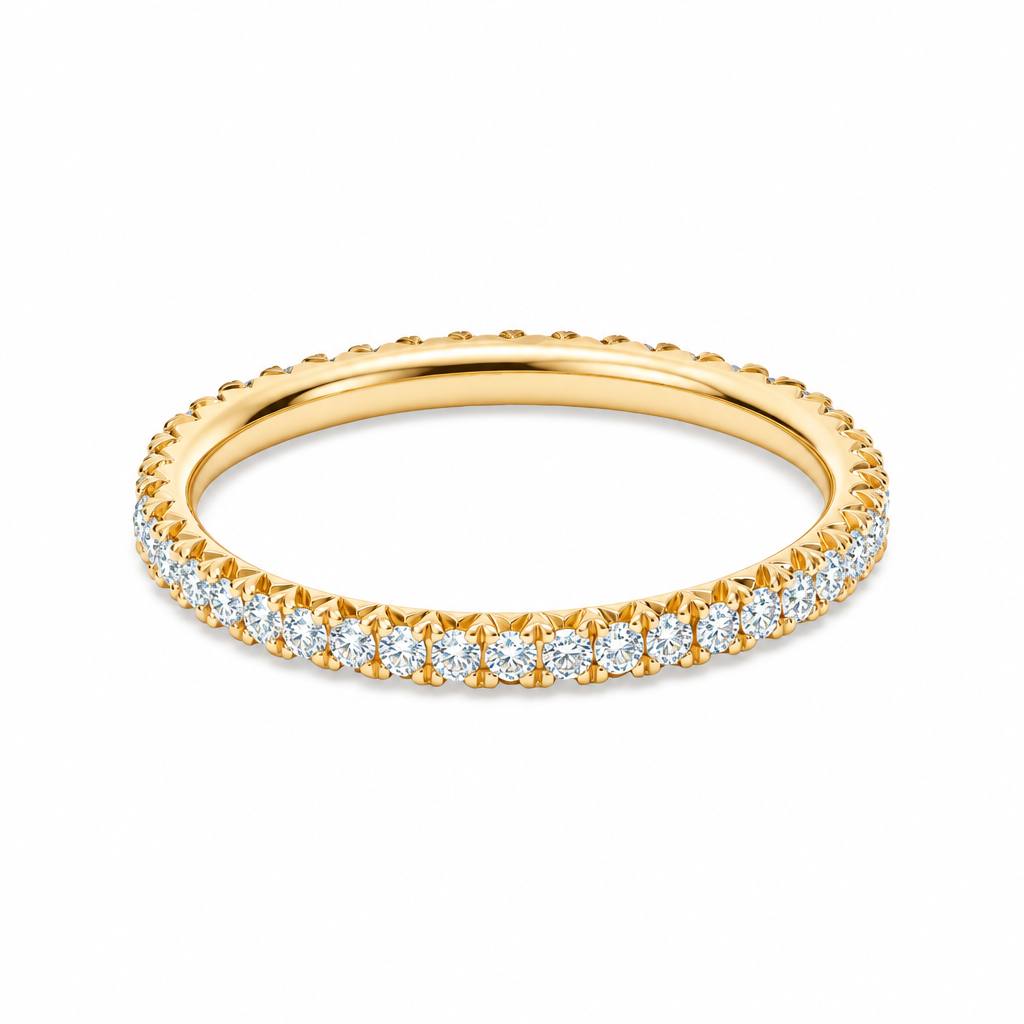 扇贝永恒戒指 (Scallop Eternity Band)