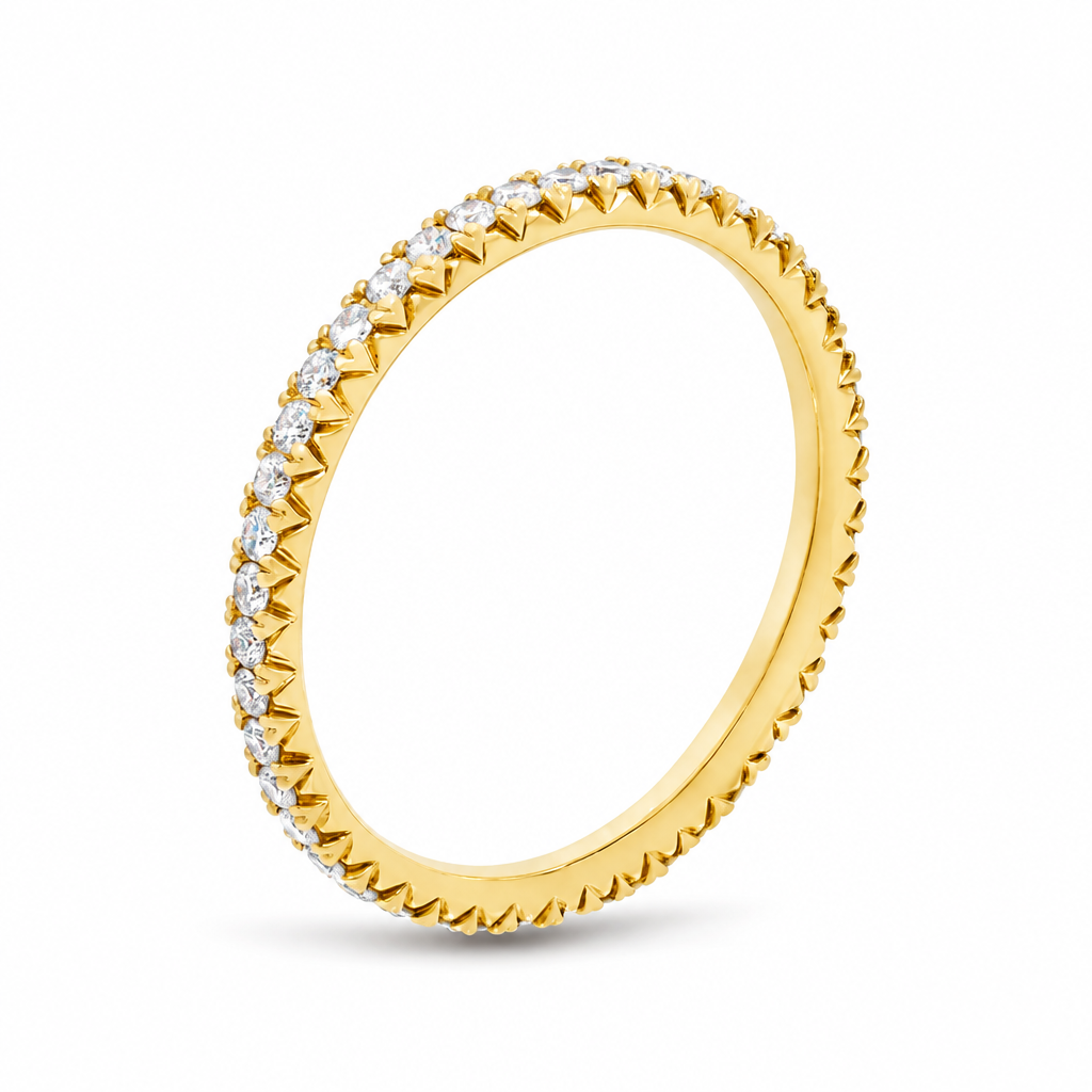 扇贝永恒戒指 (Scallop Eternity Band)