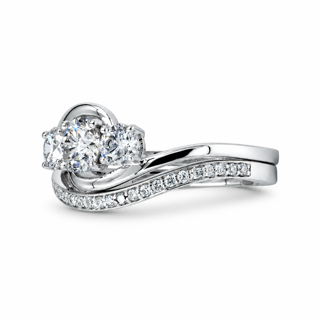 Bague de fiançailles trio (Trio Engagement Ring)