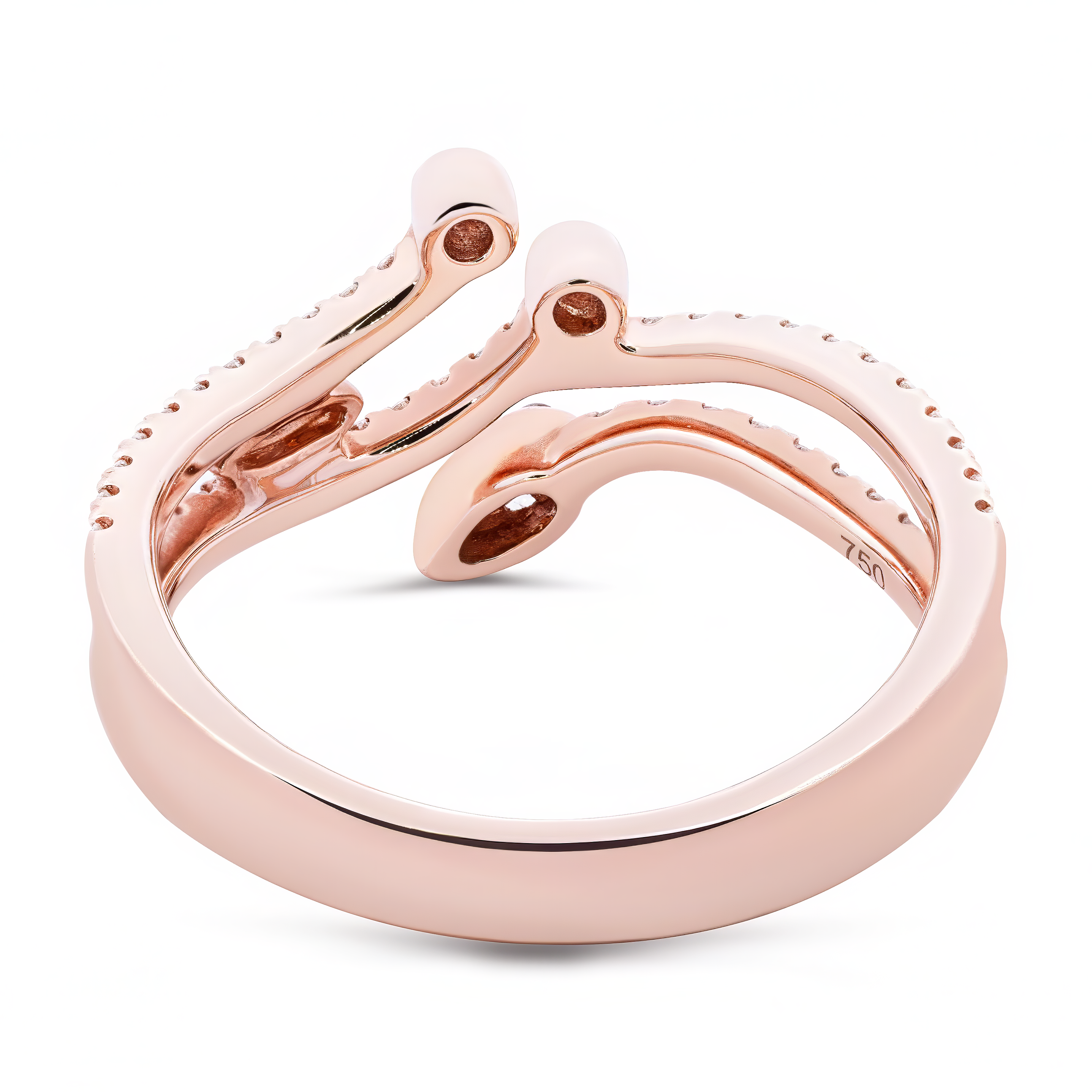 Serpentine Diamond Ring - Palaces Jewellery