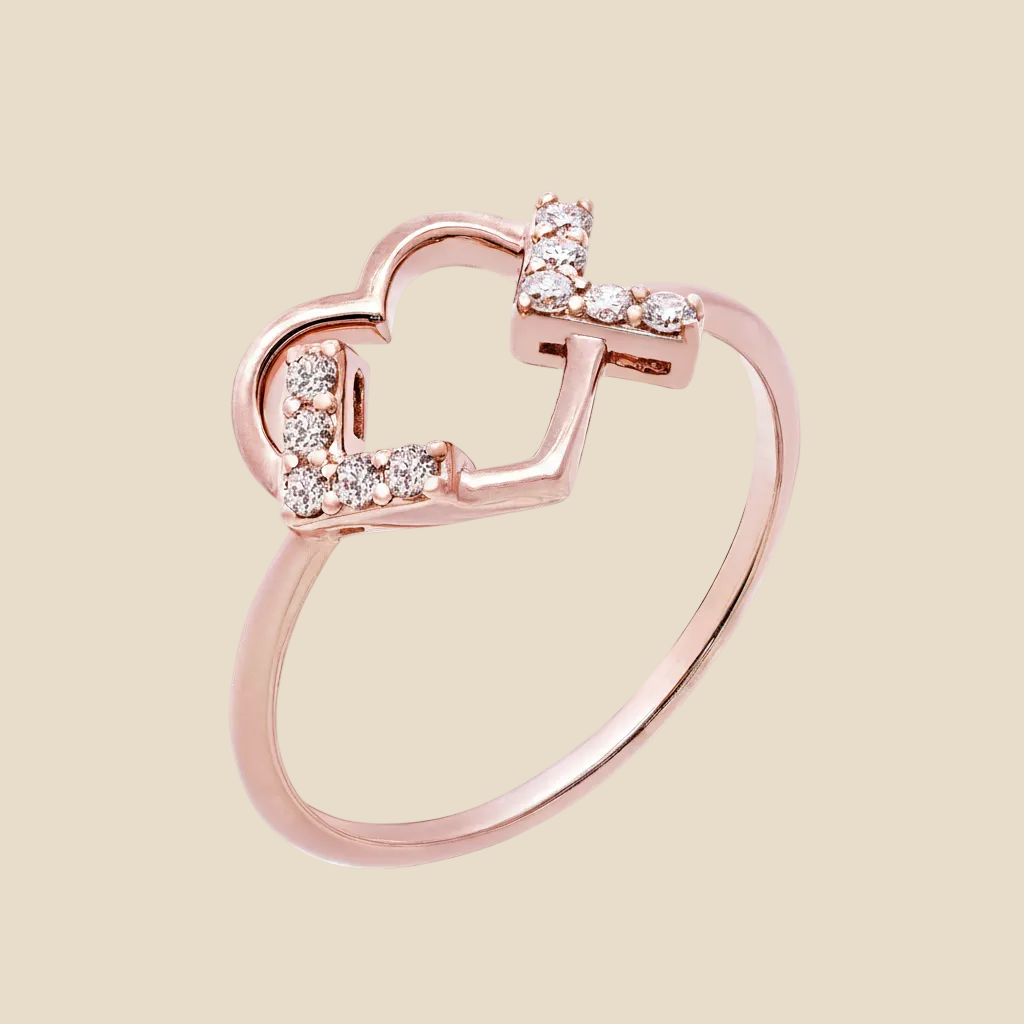 Heartfelt Embrace Ring - Palaces Jewellery