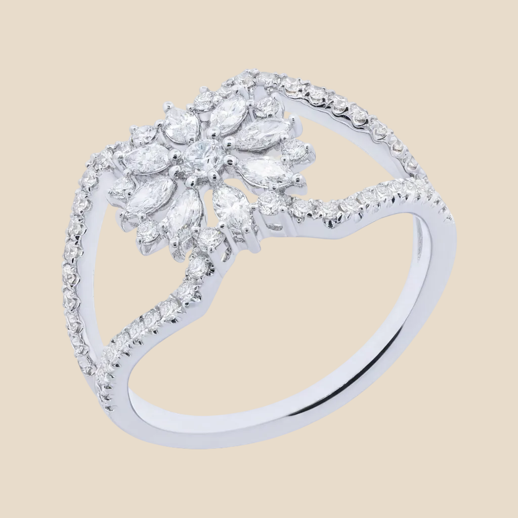 Celestial Bloom Ring - Palaces Jewellery