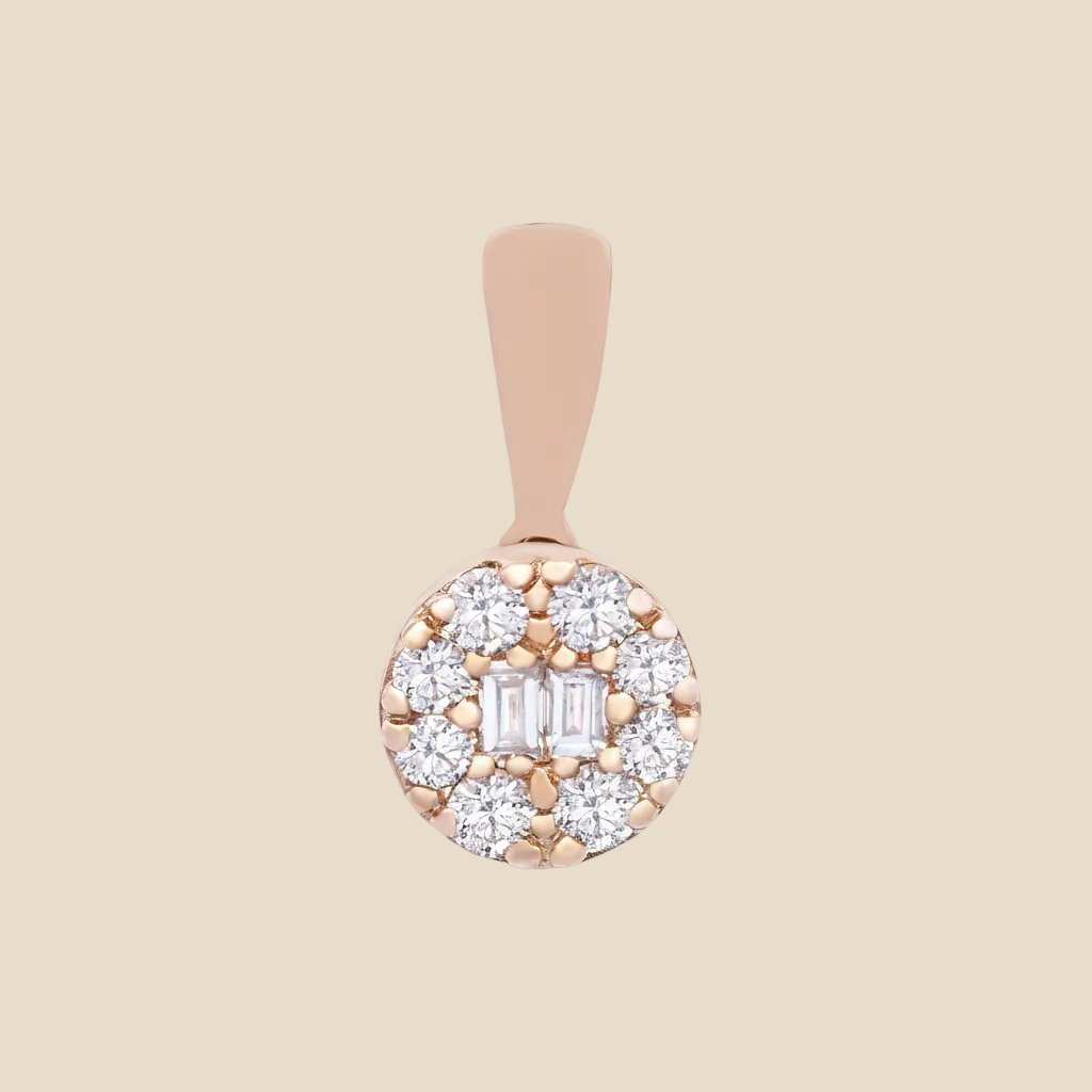 Baguette Cluster Pendant - Palaces Jewellery