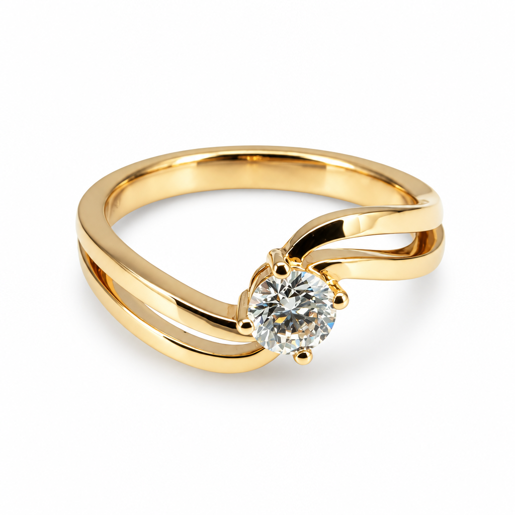 Bague de fiançailles DoubleTwist (DoubleTwist Engagement Ring)