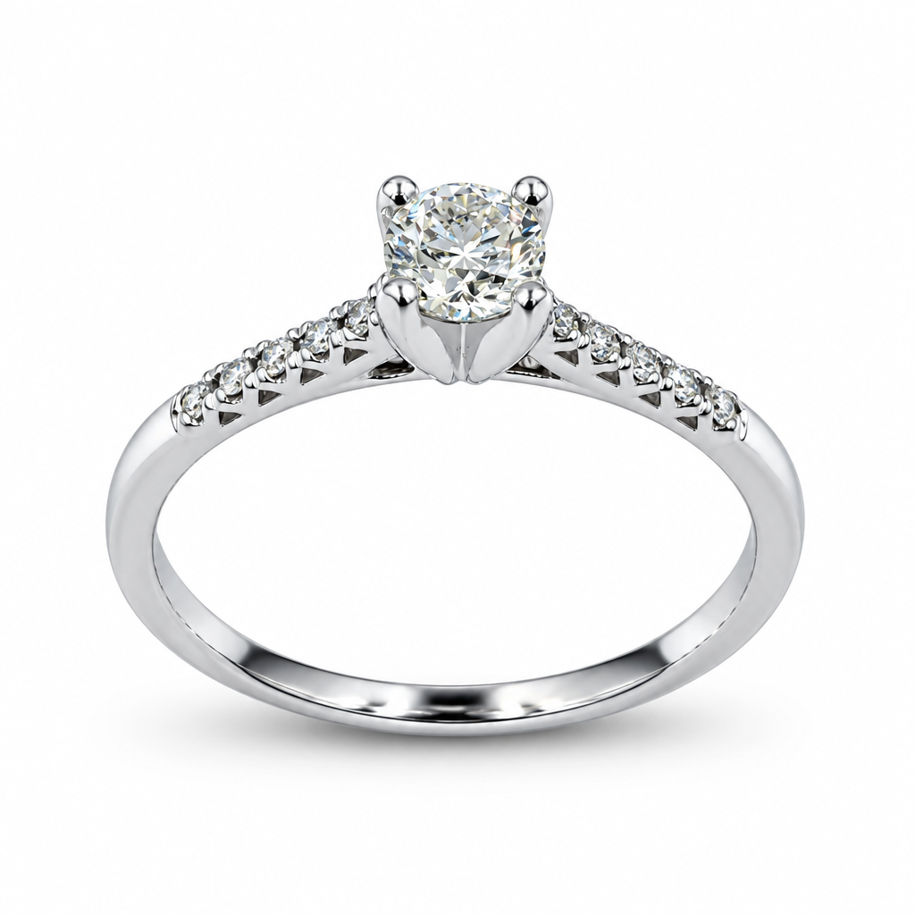 Bague de fiançailles Accent (Accent Engagement Ring)