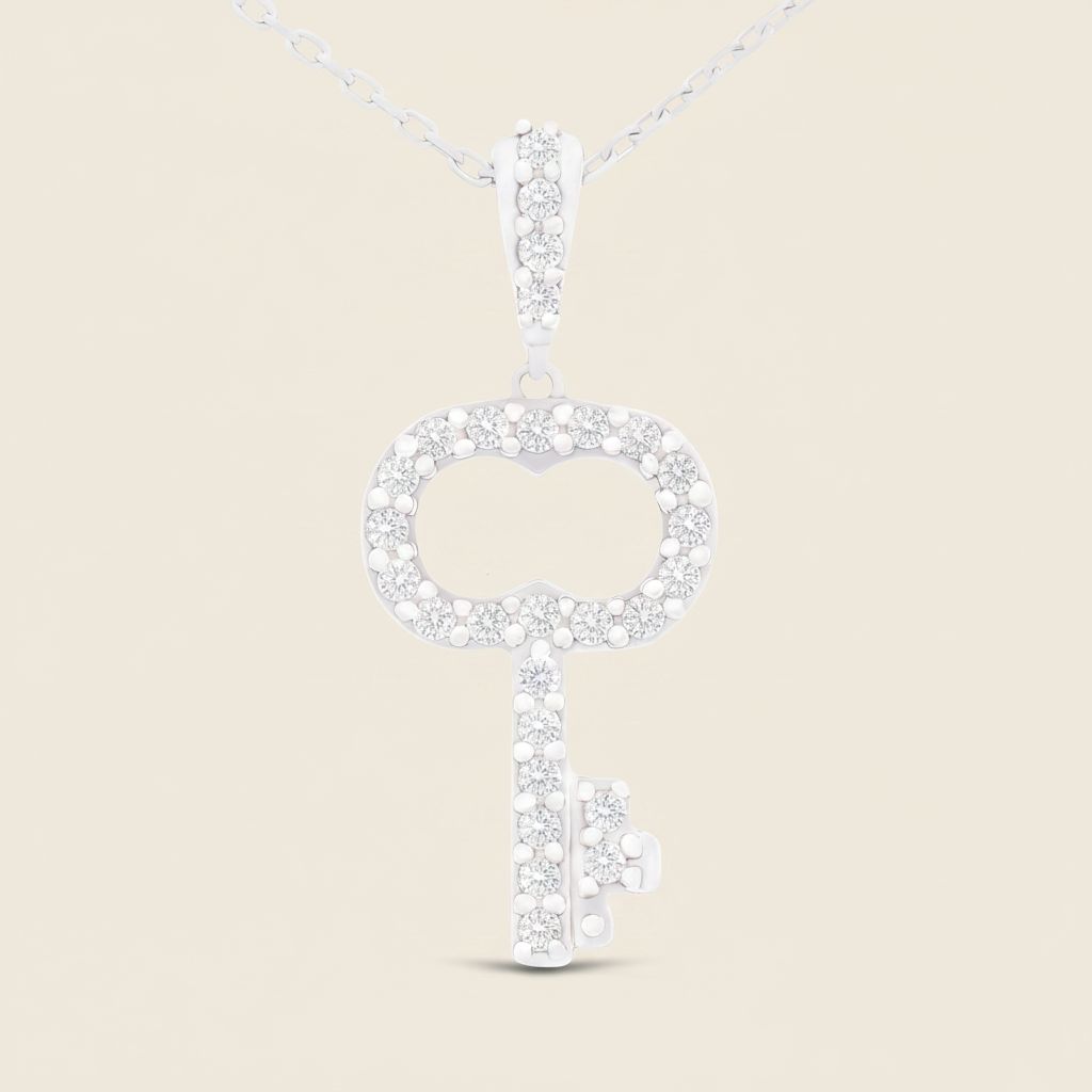Key Pendant Necklace - Palaces Jewellery