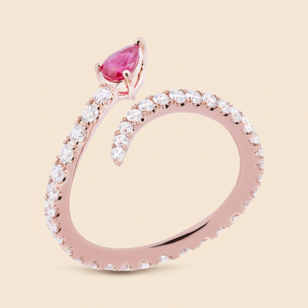 Serpent Wrap Ring - Palaces Jewellery