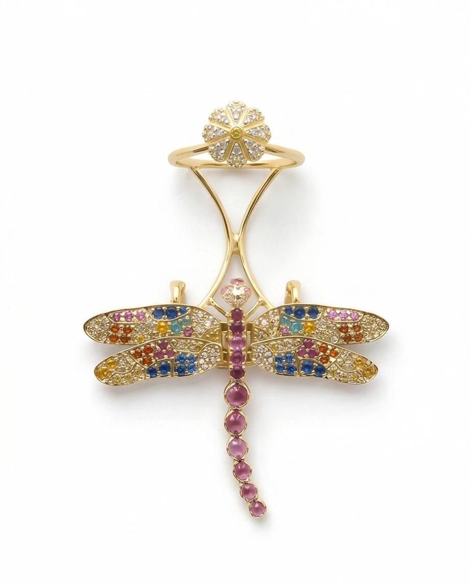 Flatter-Schmetterlingsring (Flutter Butterfly Ring)
