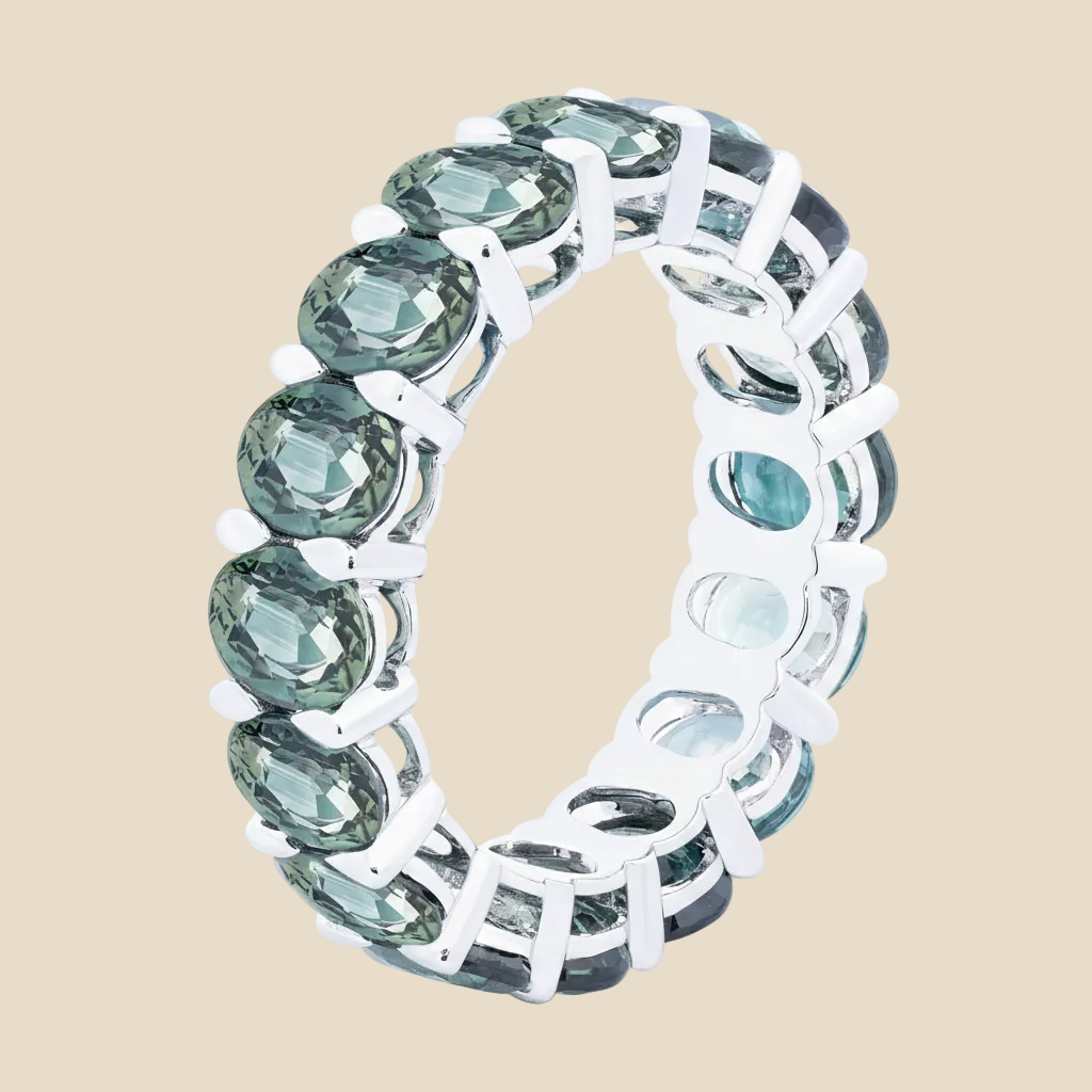 Verdant Glow Eternity - Palaces Jewellery
