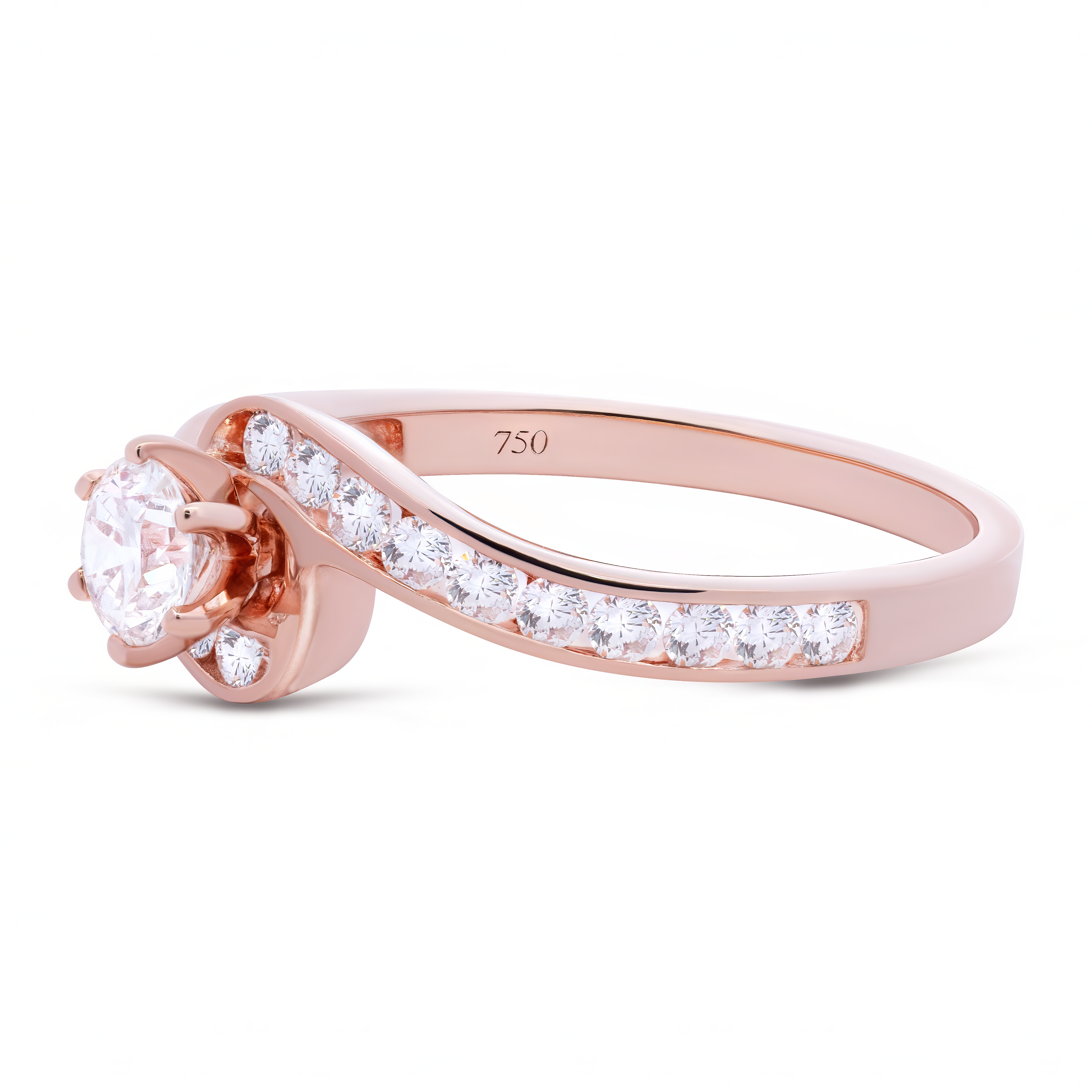 TwistShank Engagement Ring - Palaces Jewellery