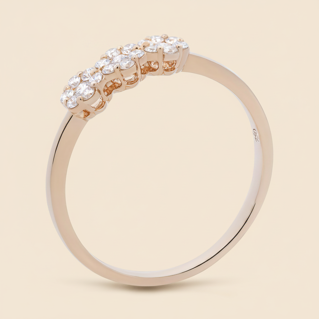Trinity Blossom Ring - Palaces Jewellery