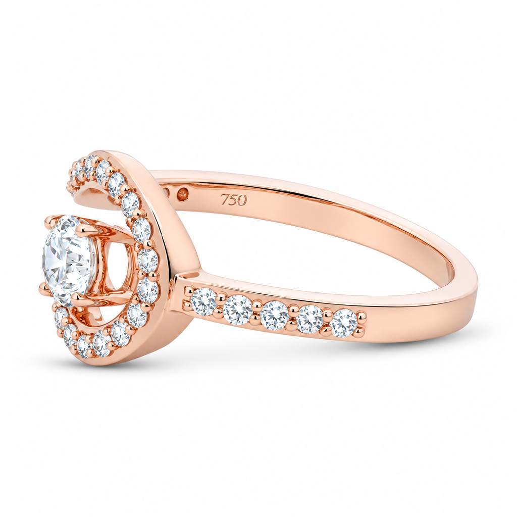 Bague Feuille Céleste (Celestial Leaf Ring)