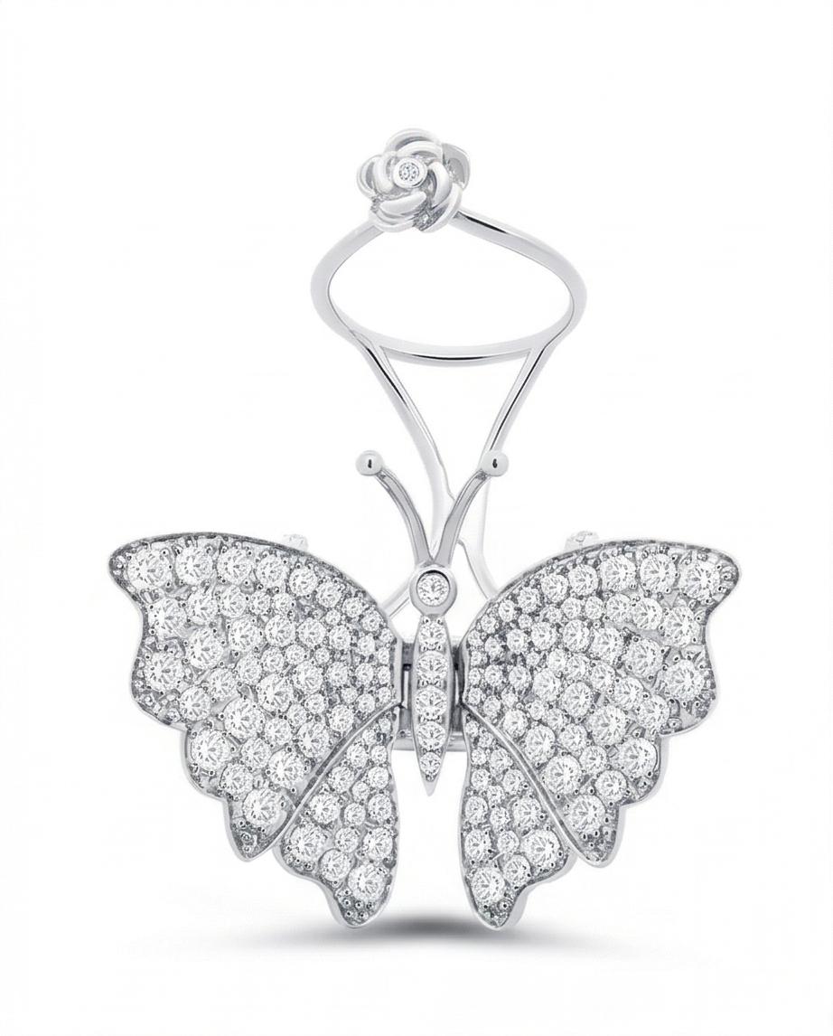 蝴蝶戒指 (Flutter Butterfly Ring)