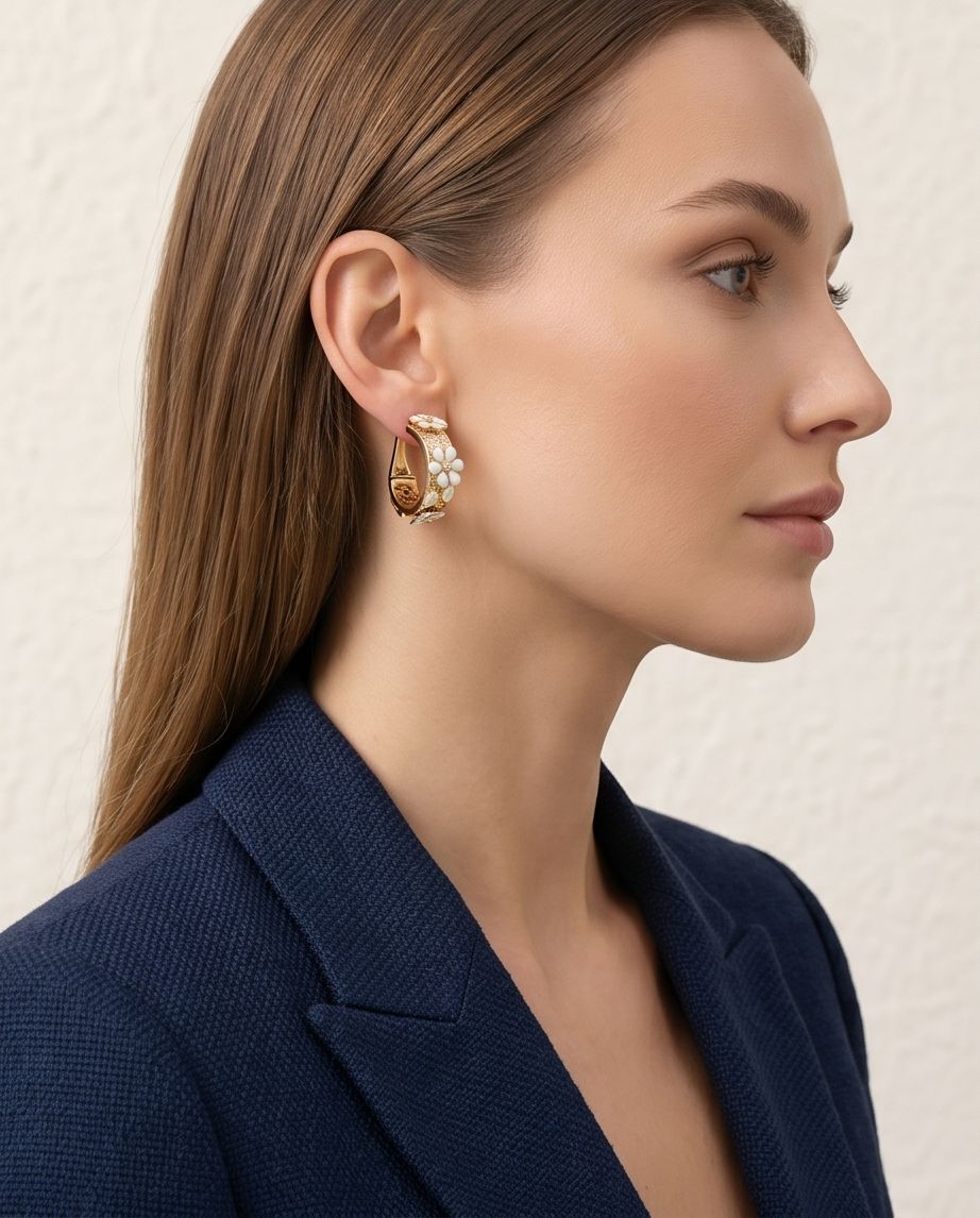 Magnolia Earring