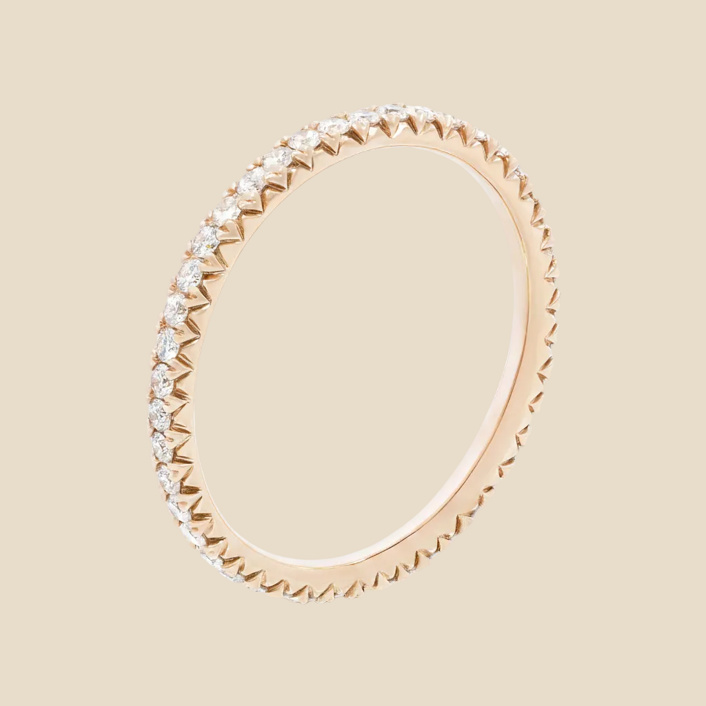 Scallop Eternity Band - Palaces Jewellery