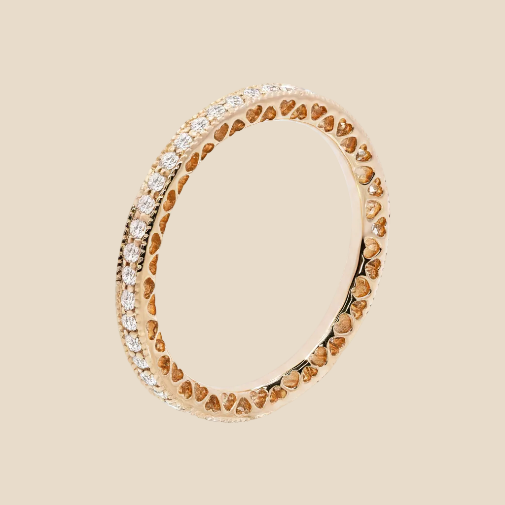 Eternal Heart Band - Palaces Jewellery