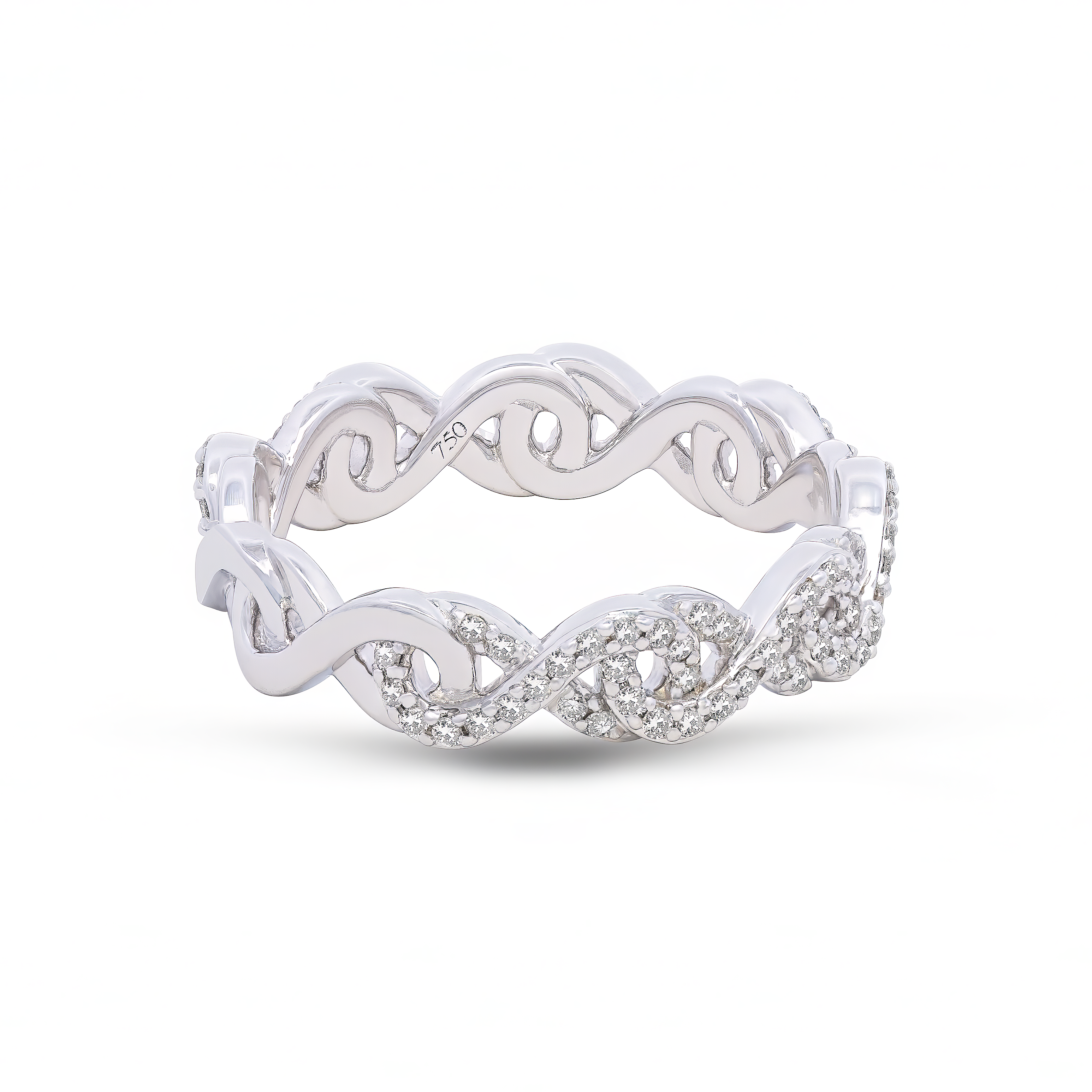 Klasikong Eternity Band