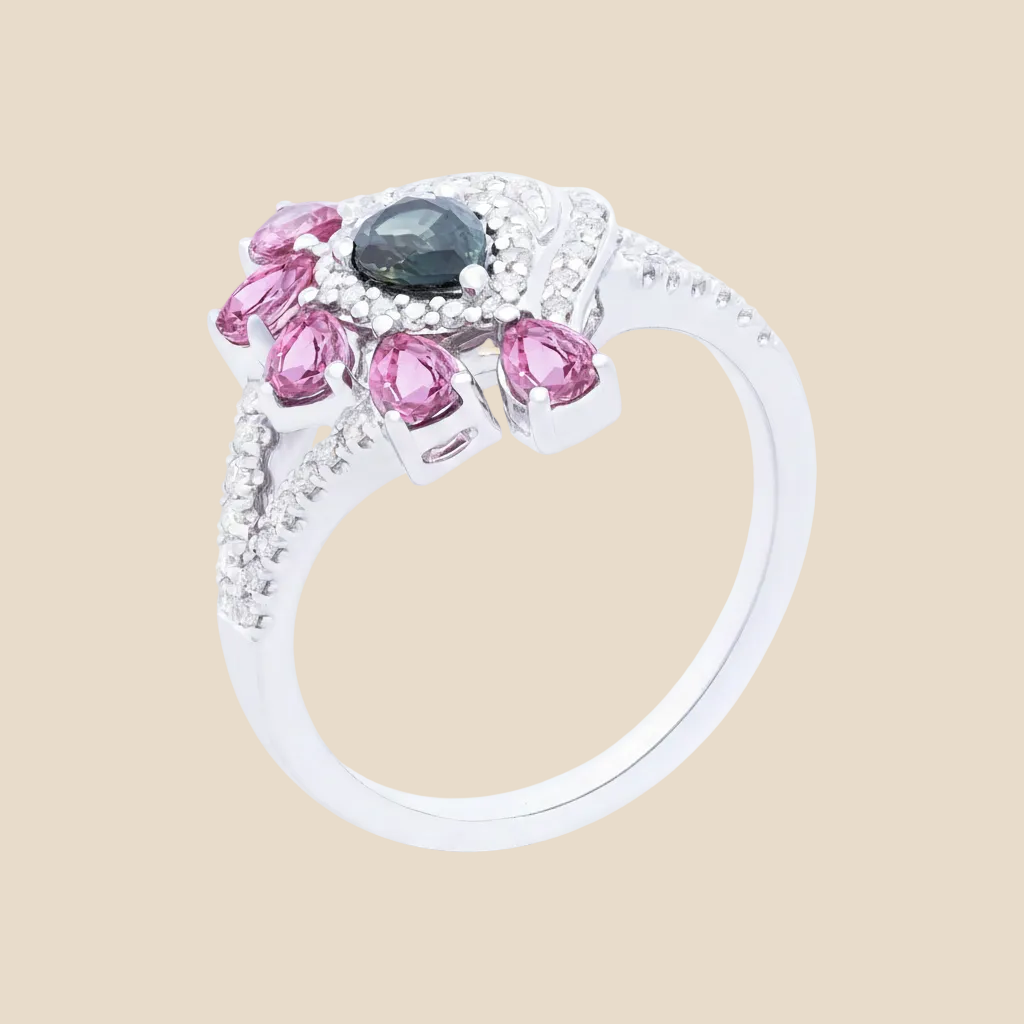 Twilight Petal Ring
