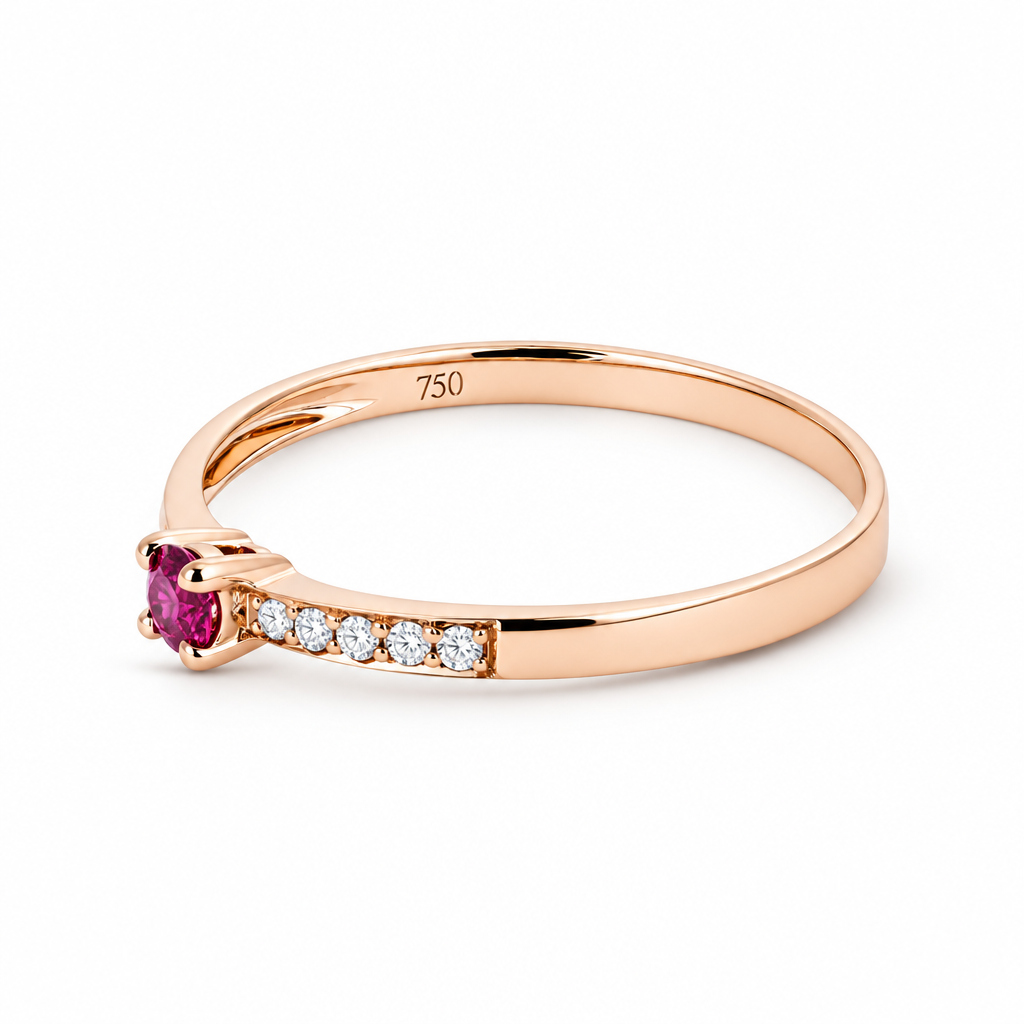 Lumina 單石戒指 (Lumina Solitaire Ring)