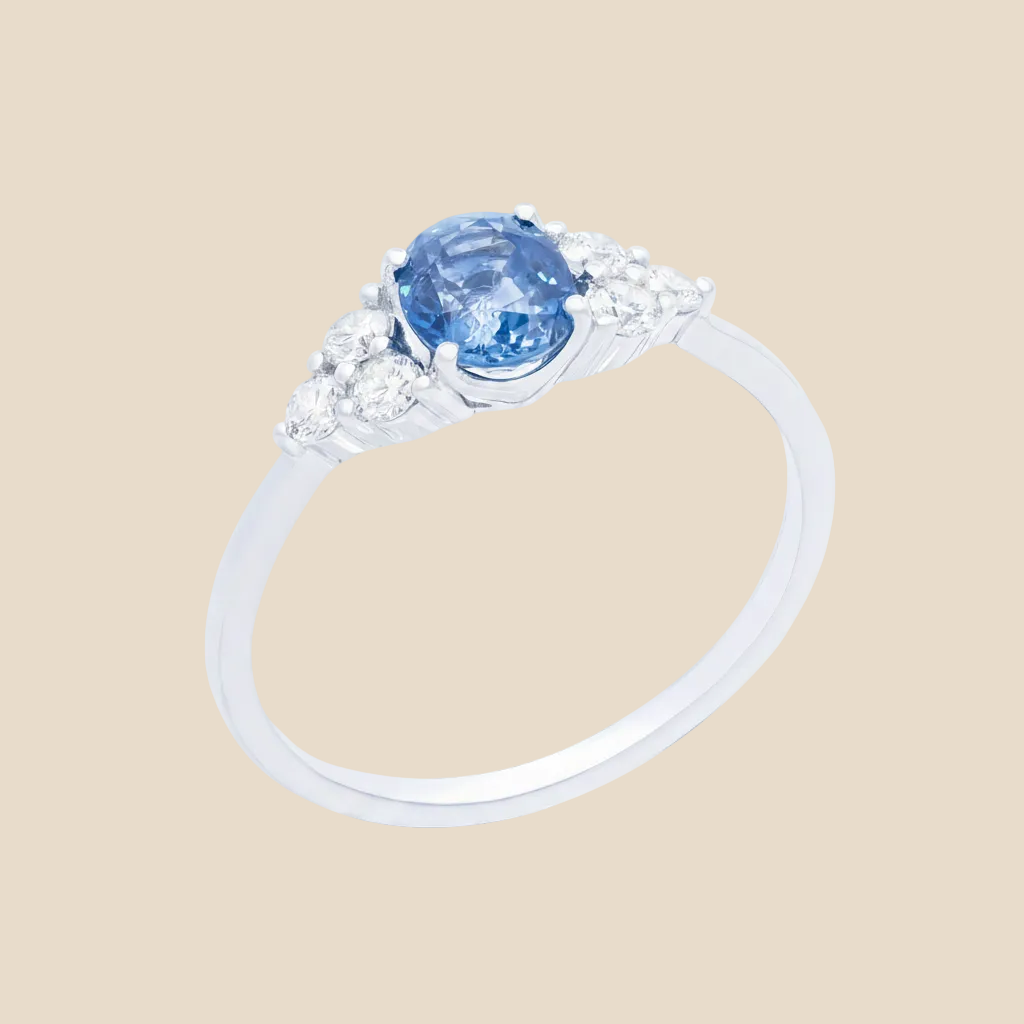 Sapphire Elegance Ring - Palaces Jewellery