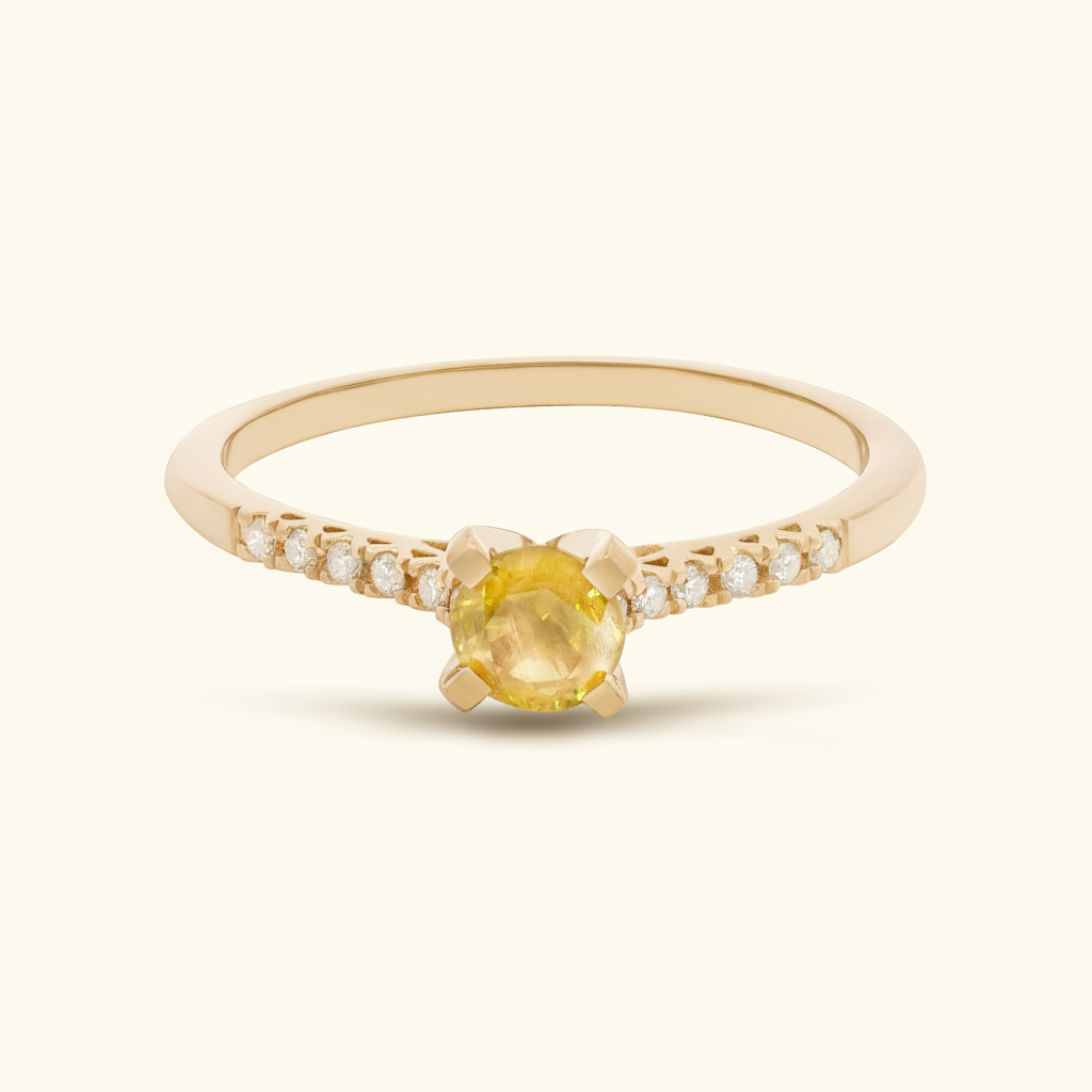 Lumina Accent Ring - Palaces Jewellery