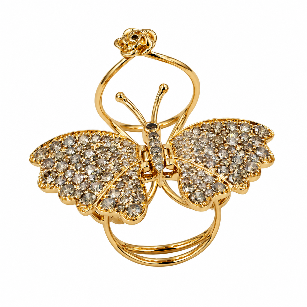 แหวนผีเสื้อพลิ้วไสว (Flutter Butterfly Ring)