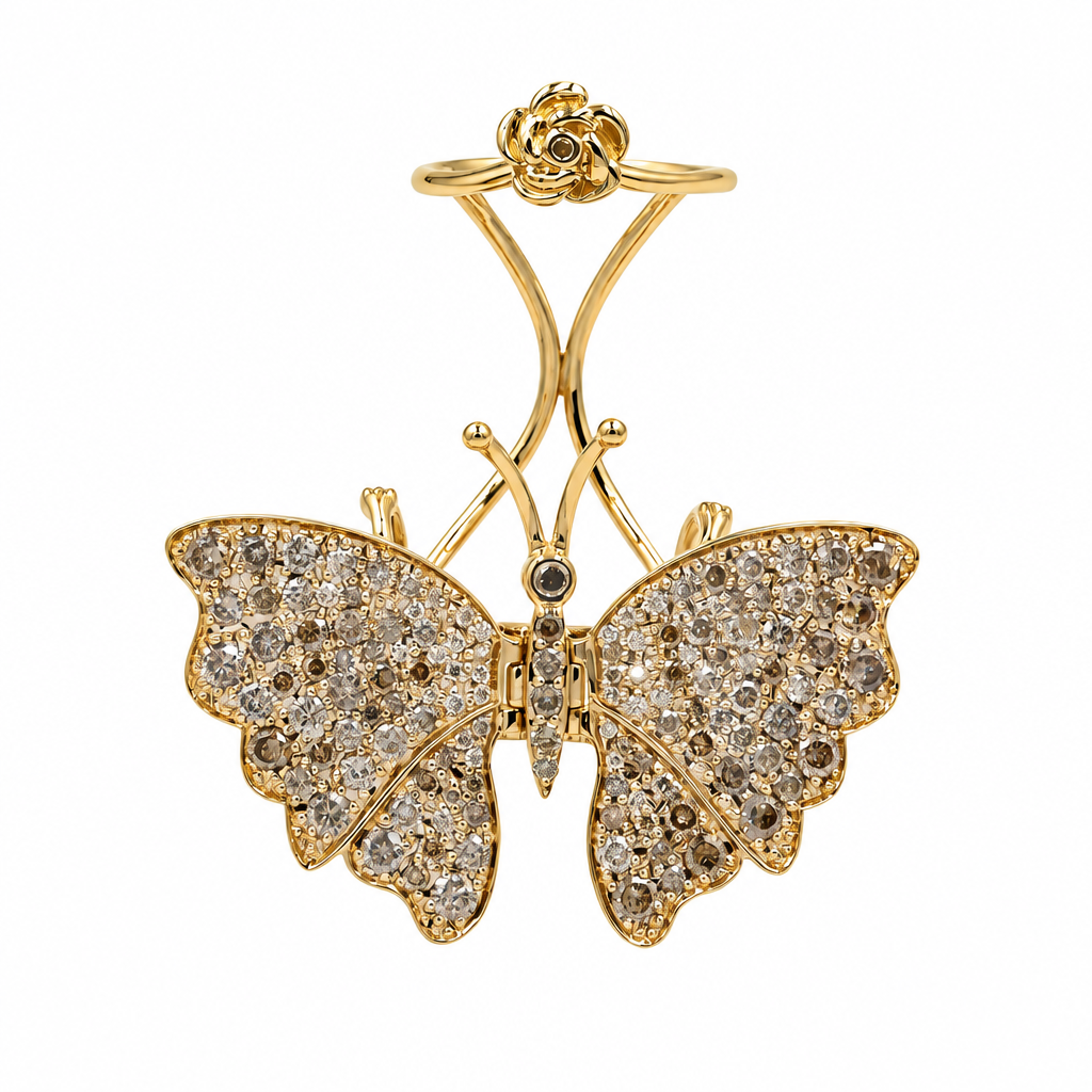 แหวนผีเสื้อพลิ้วไสว (Flutter Butterfly Ring)