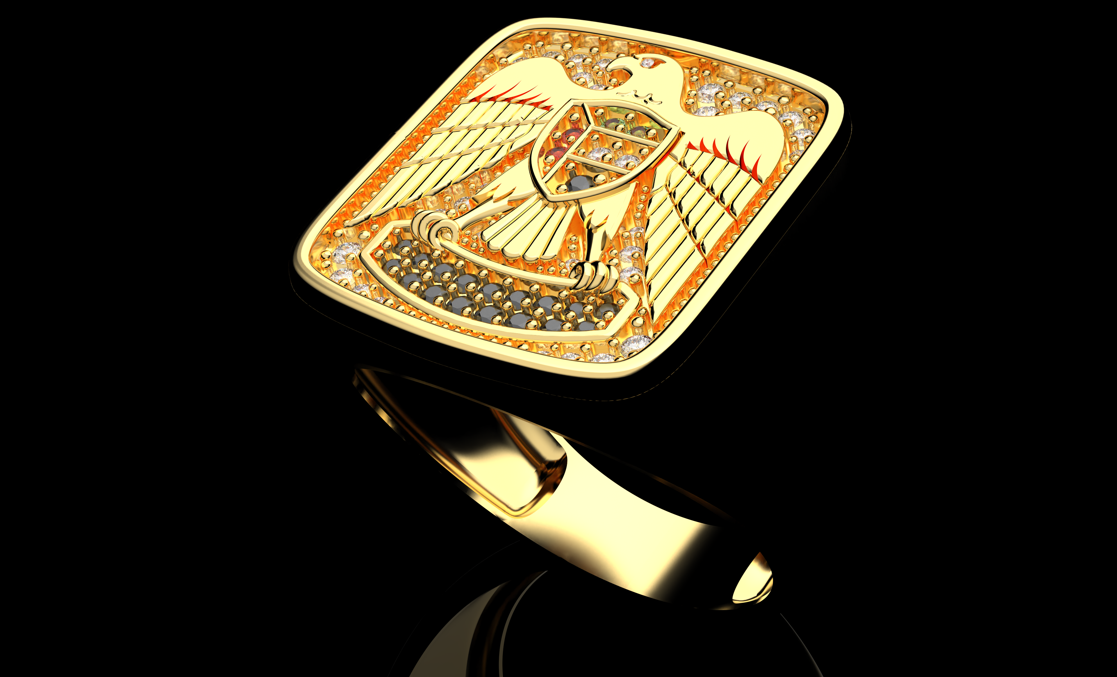 Imperial Eagle of Noor Ring