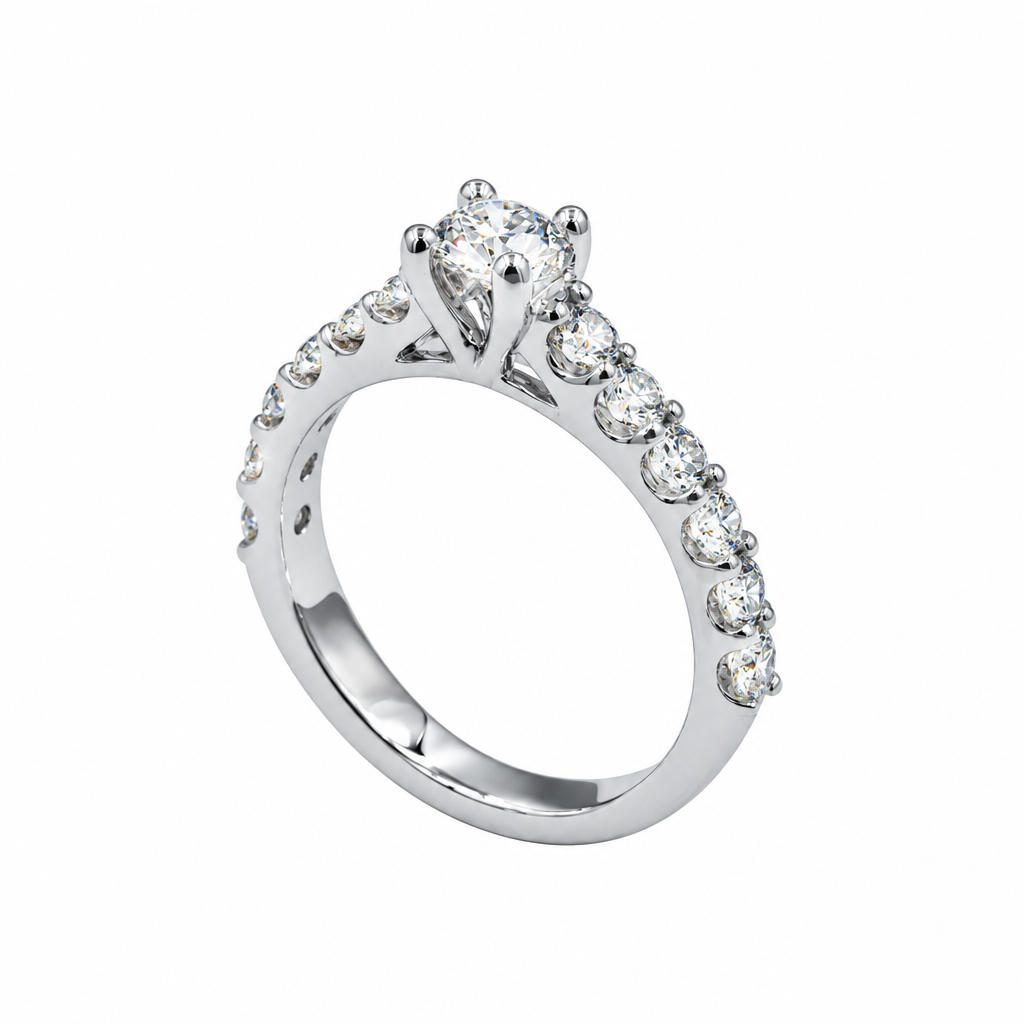優雅的訂婚戒指 (Elegant Engagement Ring)