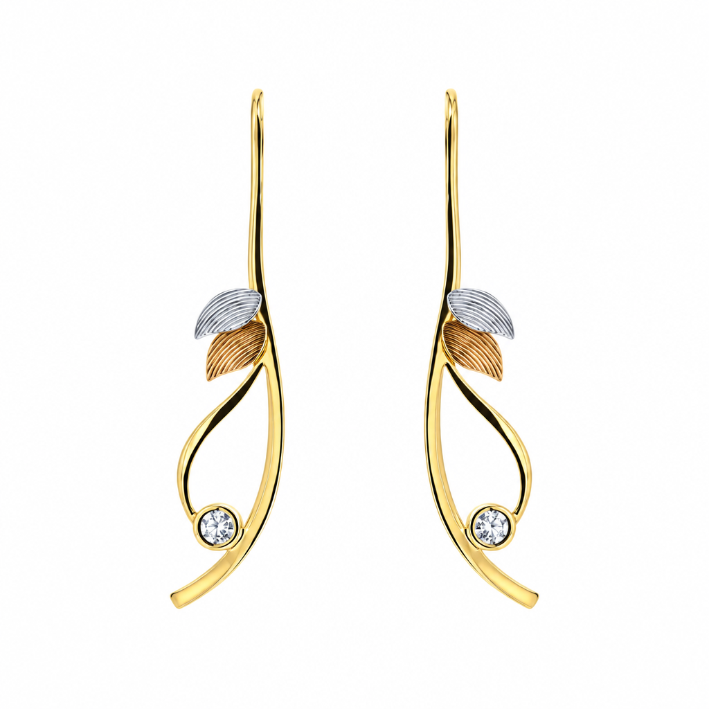 Boucle d'oreille pendante en diamant (Dangling Diamond Earring)