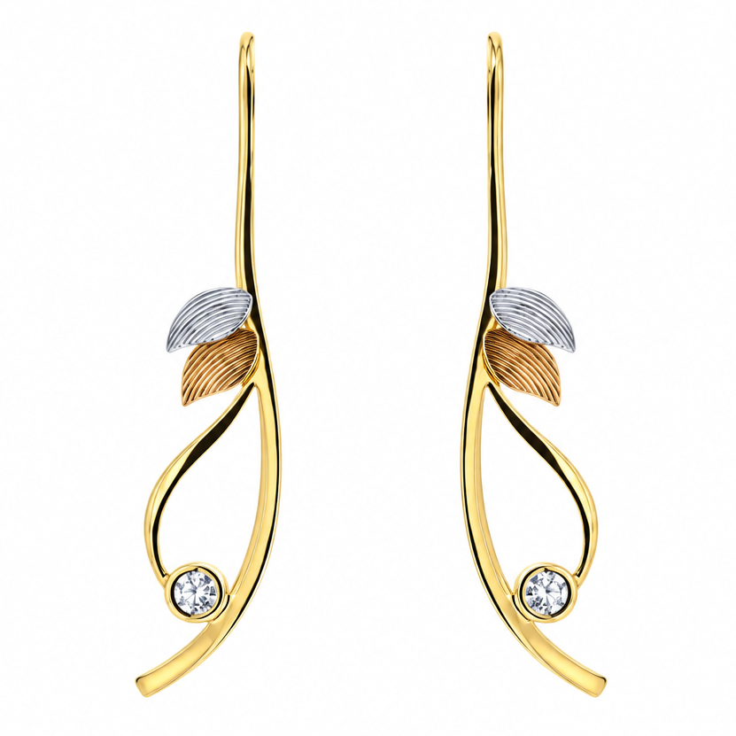 Подвесная бриллиантовая серьга (Dangling Diamond Earring)