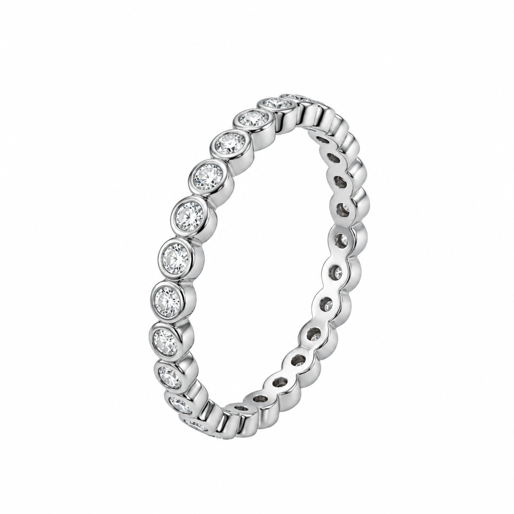 ホタテ貝のエタニティバンド (Scallop Eternity Band)