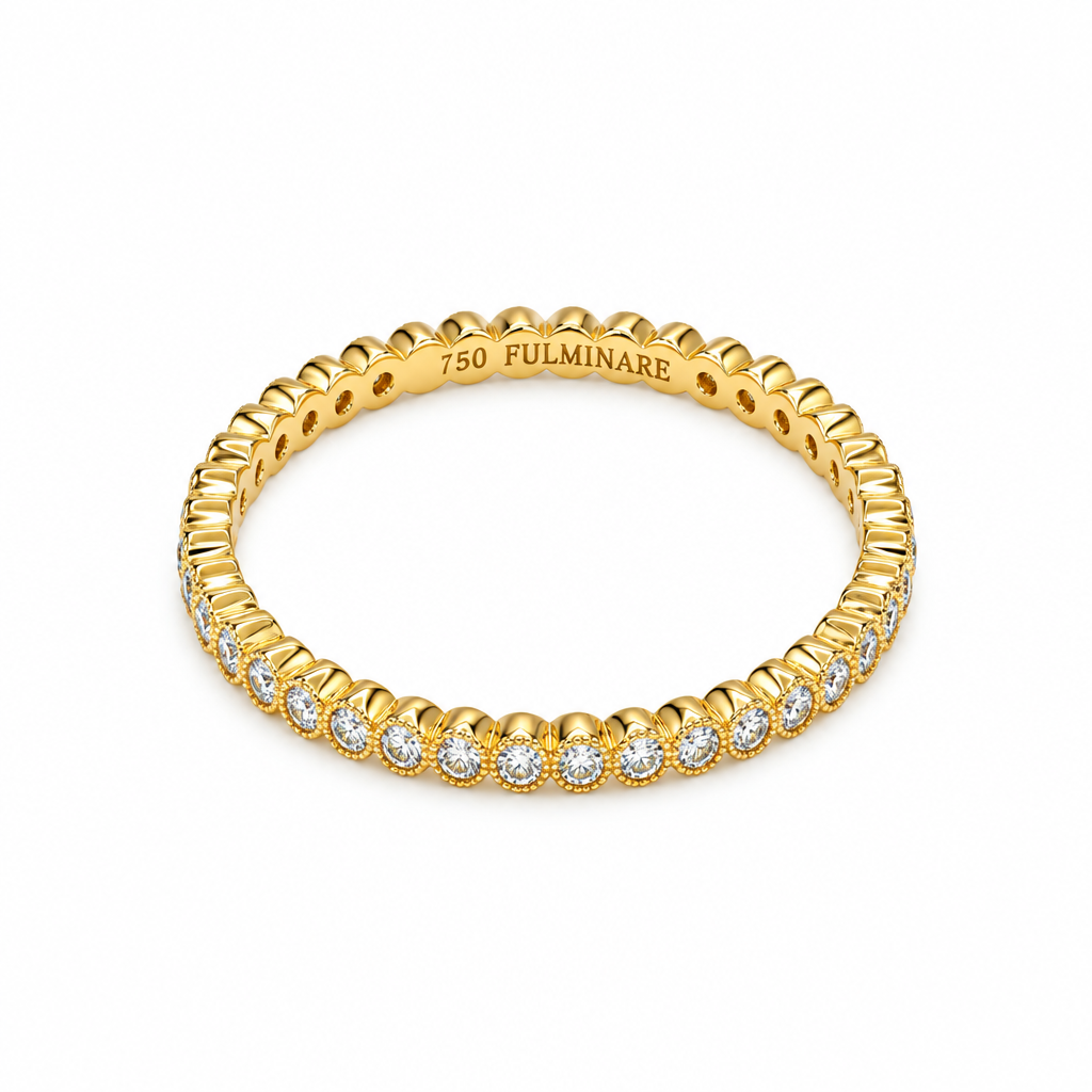 ホタテ貝のエタニティバンド (Scallop Eternity Band)