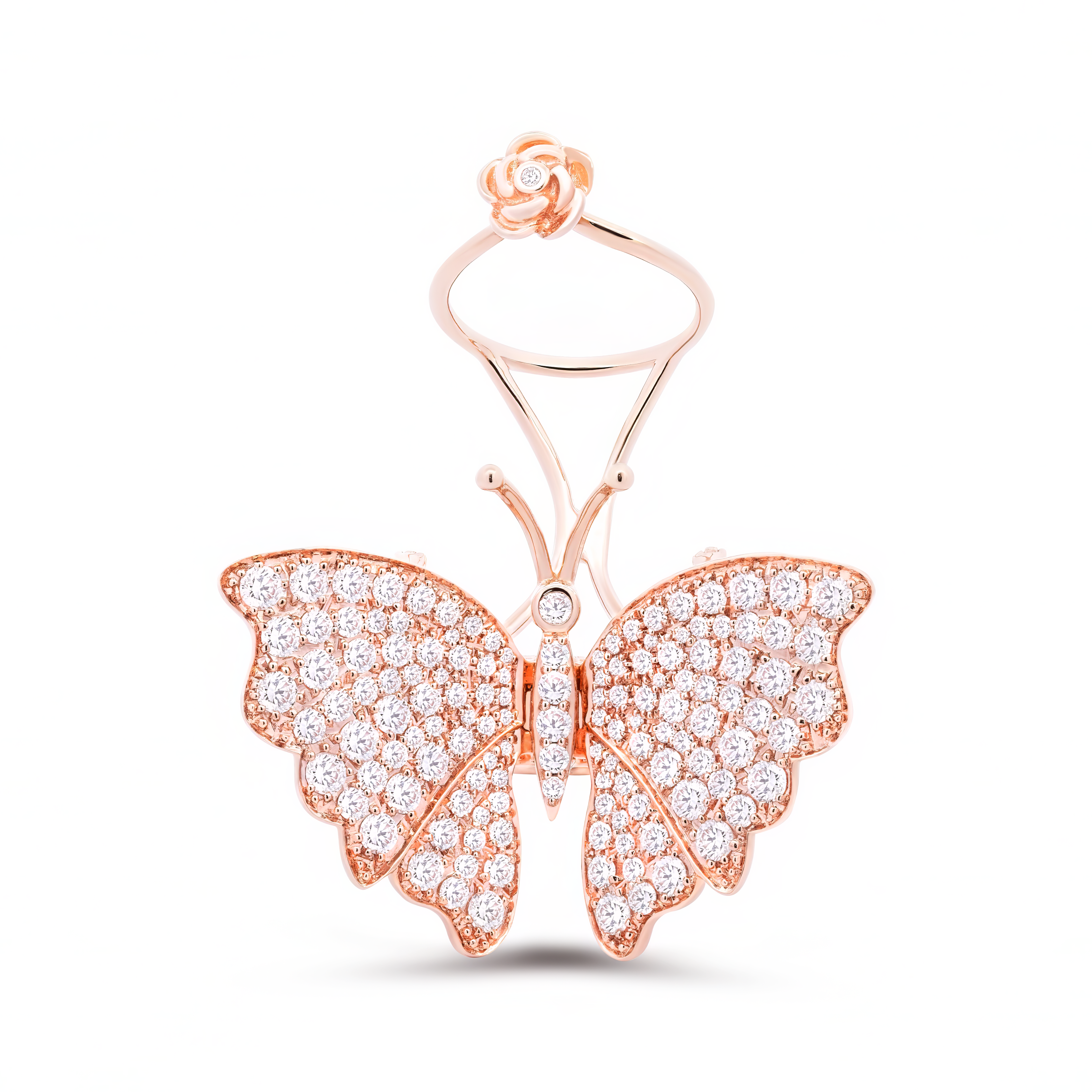 Flutter Butterfly Ring