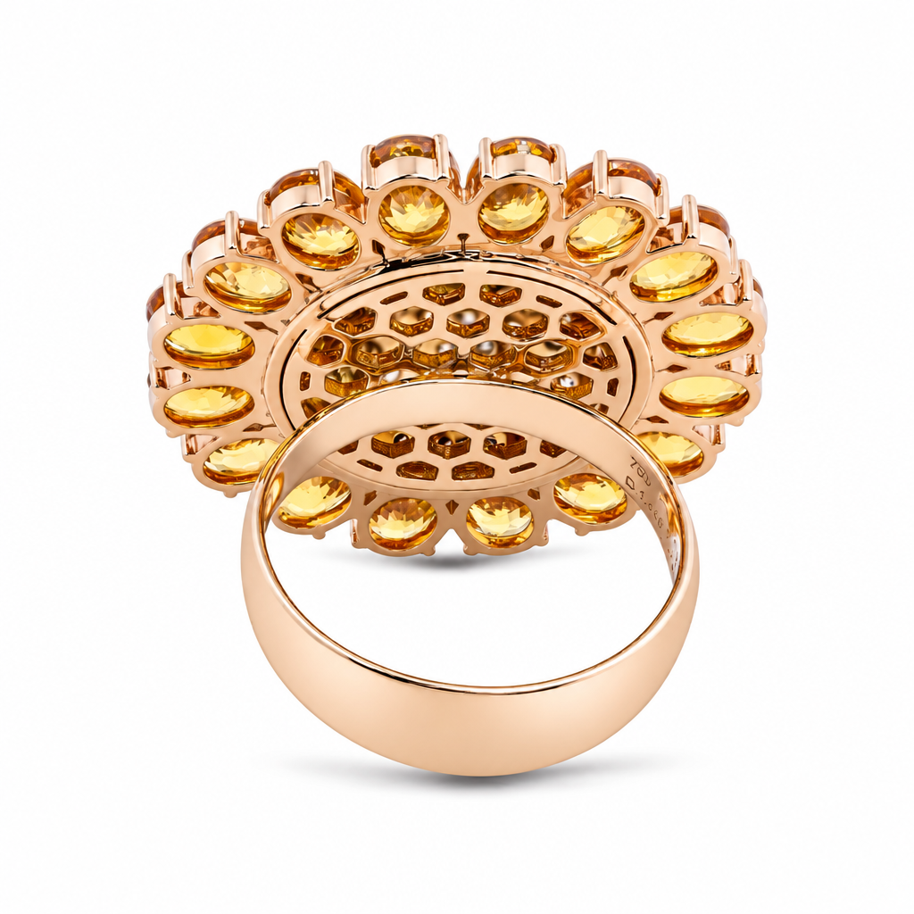 Sunflower Bloom Ring