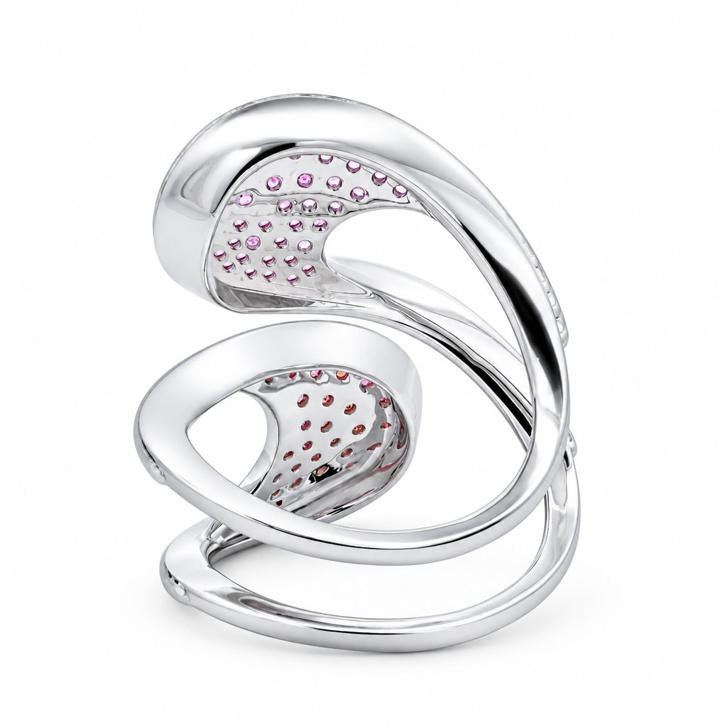 Bague Feuille Céleste (Celestial Leaf Ring)