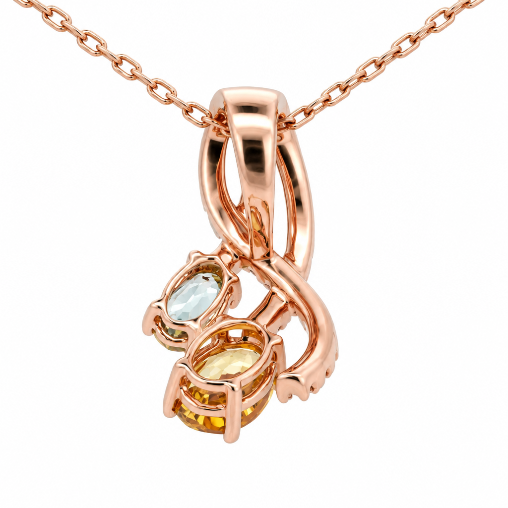 Pendentif Roulette Diamant (Roulette Diamond Pendant)