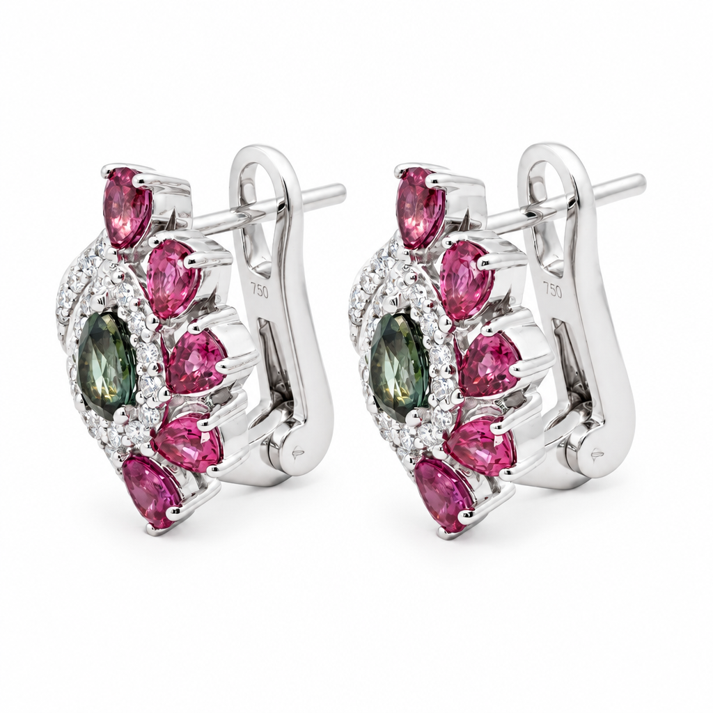 Boucle d'oreille Crimson Elegance (Crimson Elegance Earring)