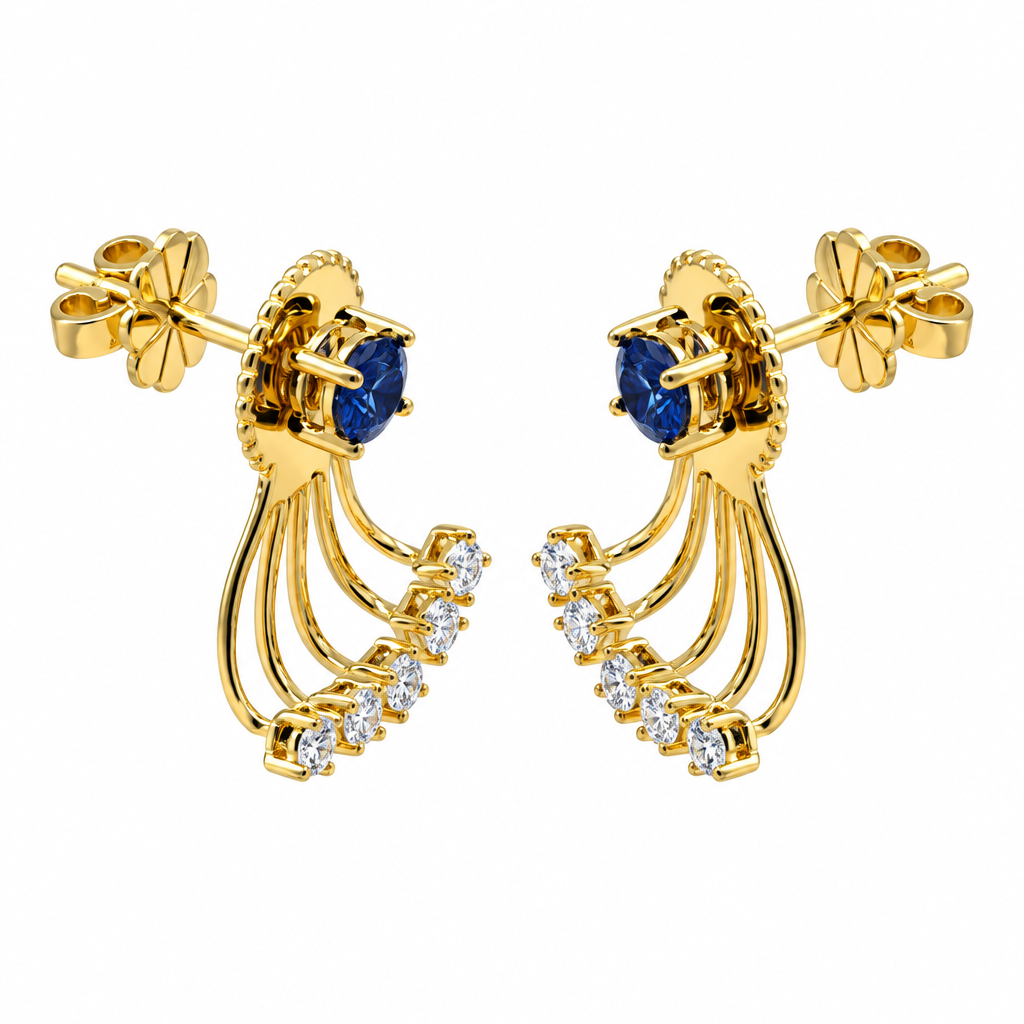 ต่างหูเพชร (Diamond Stud Earring)